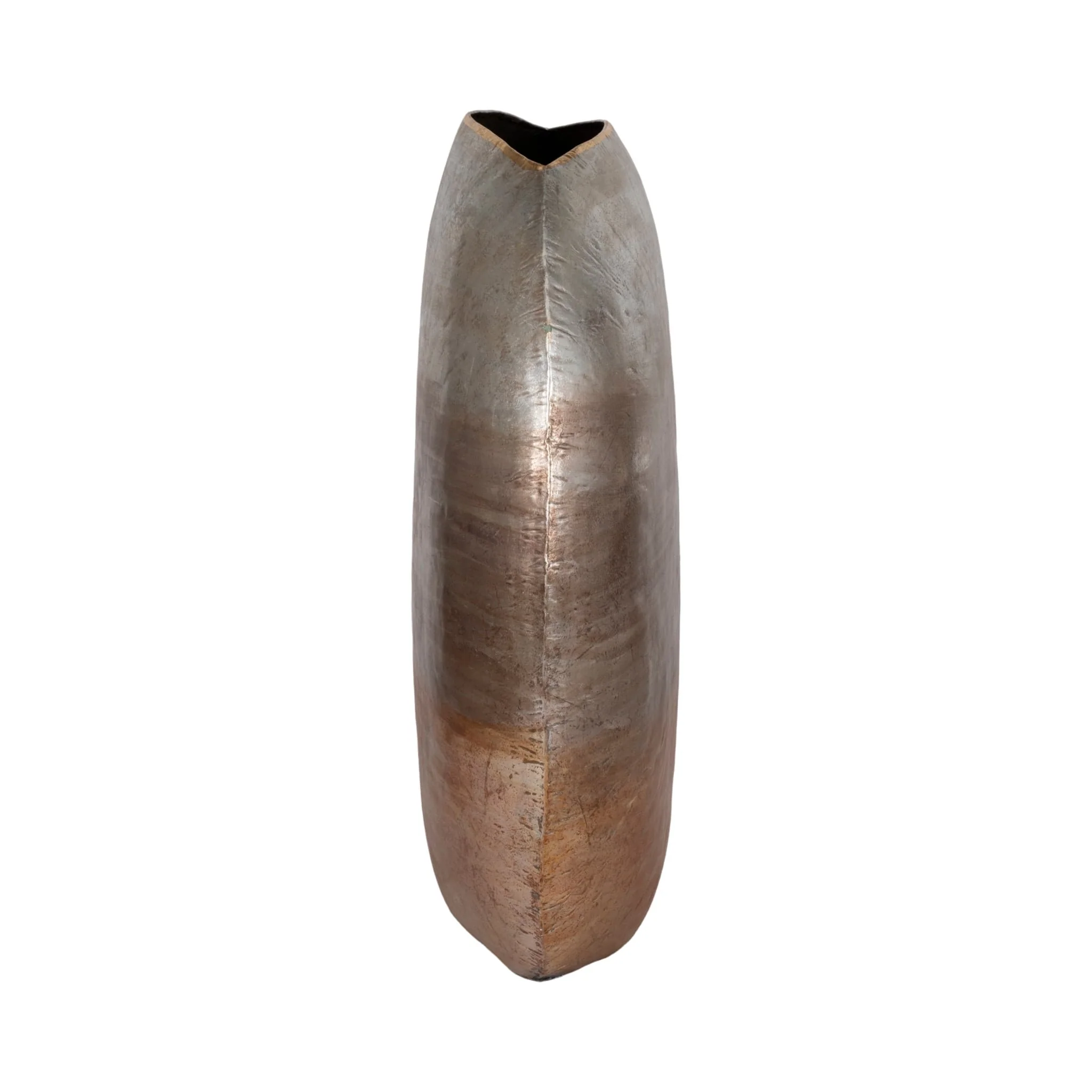 47" Oversized Round Metallic Ombre Vase, Multi - Image 4