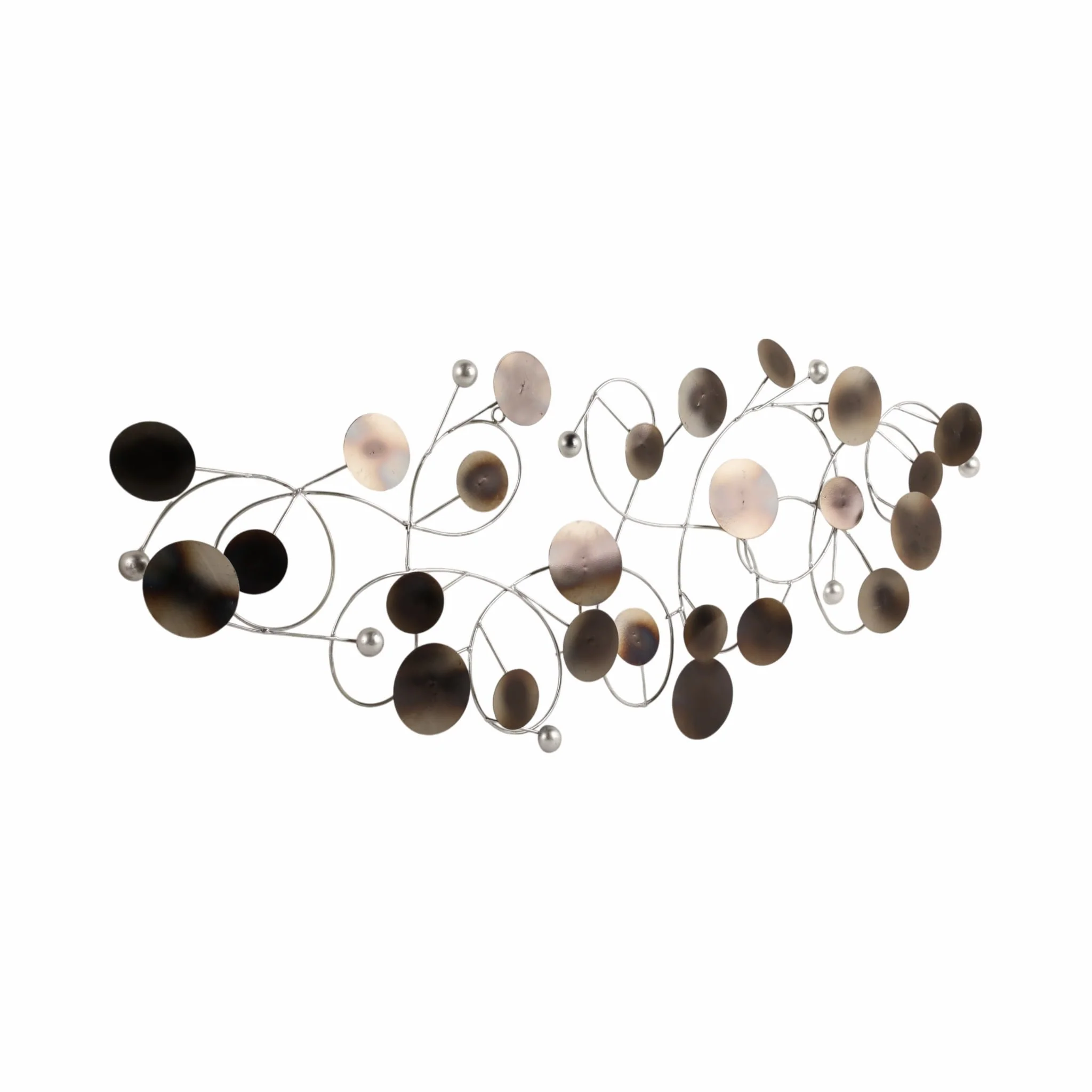 47" Small Discs Metal Wall Decor Multi - Image 2
