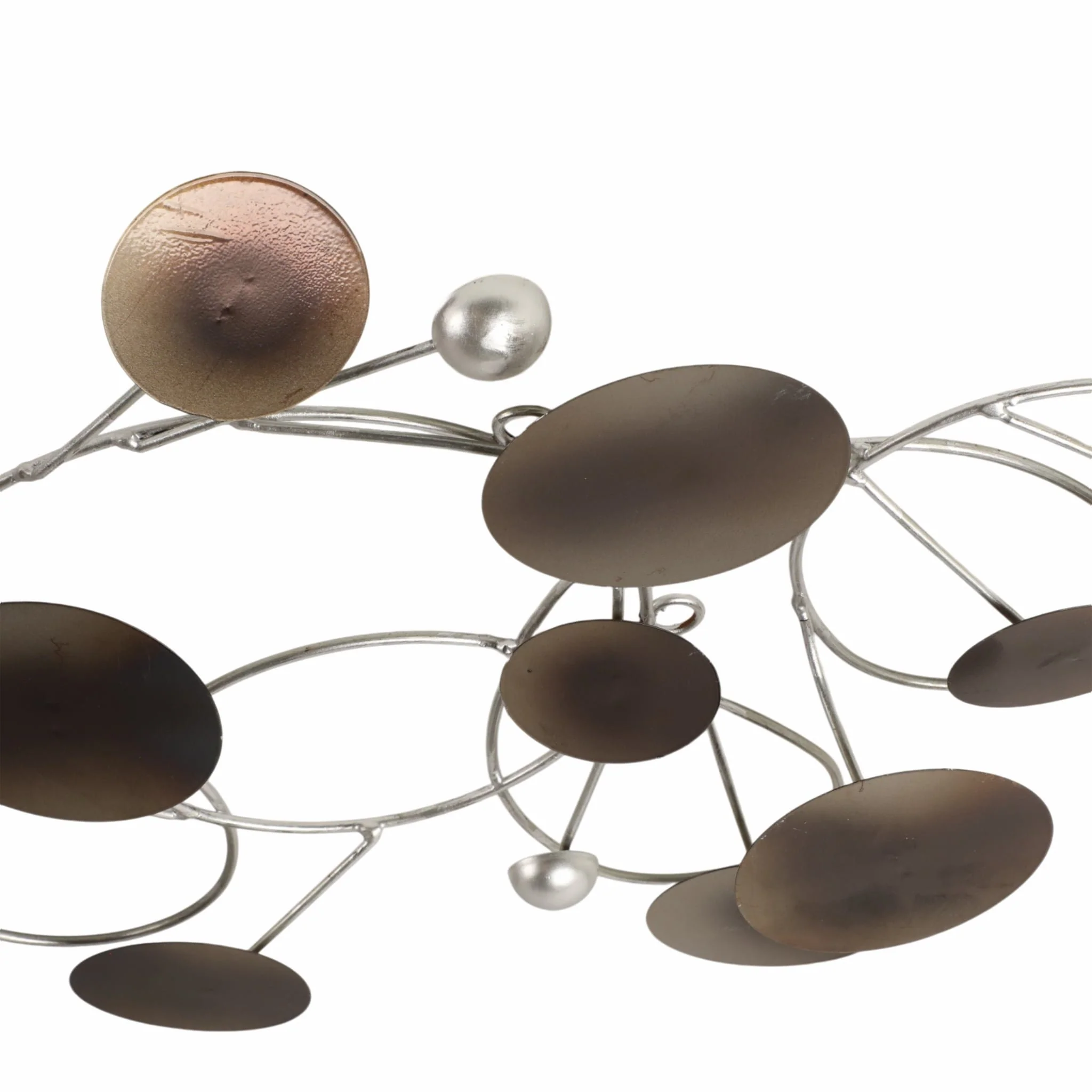 47" Small Discs Metal Wall Decor Multi - Image 5