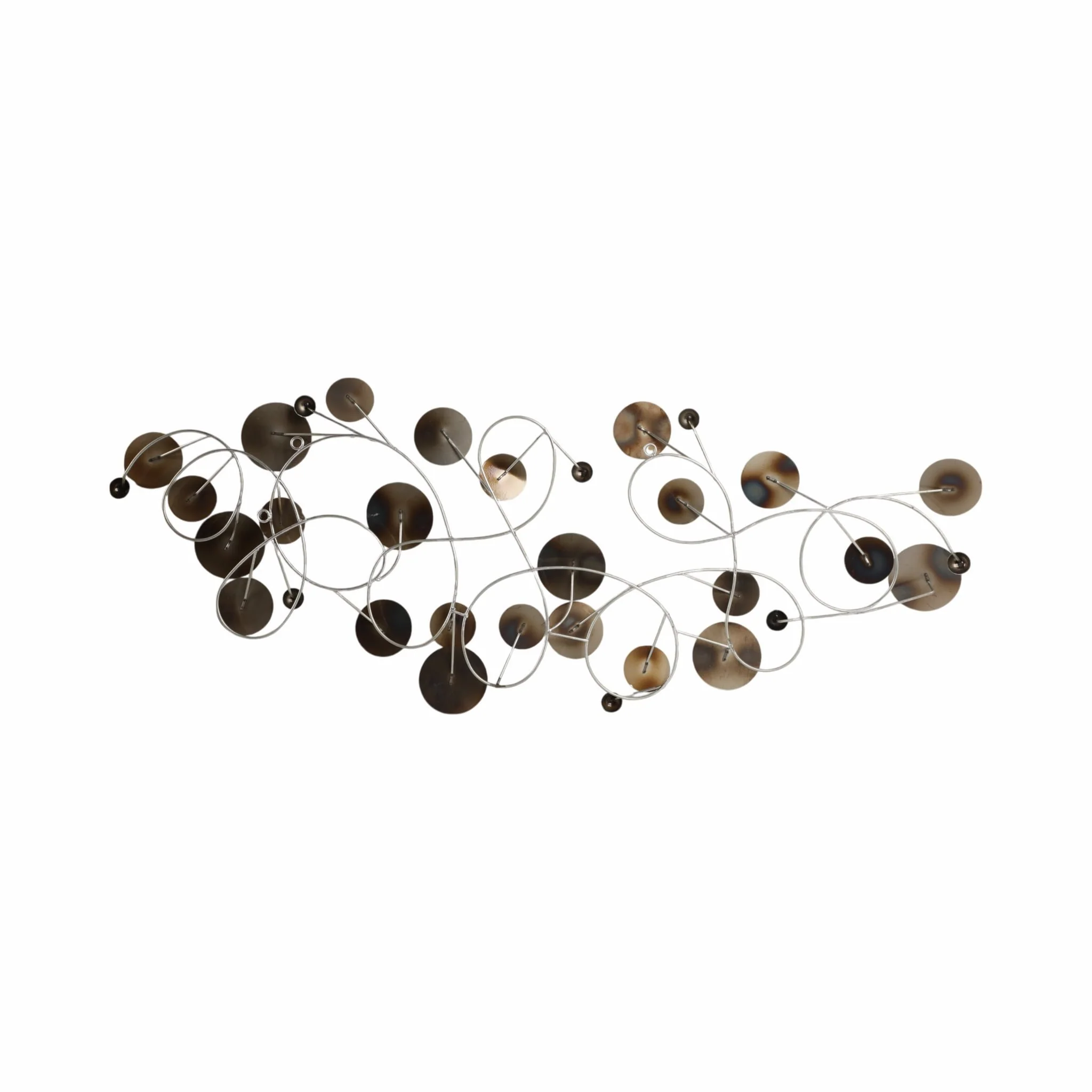 47" Small Discs Metal Wall Decor Multi - Image 6