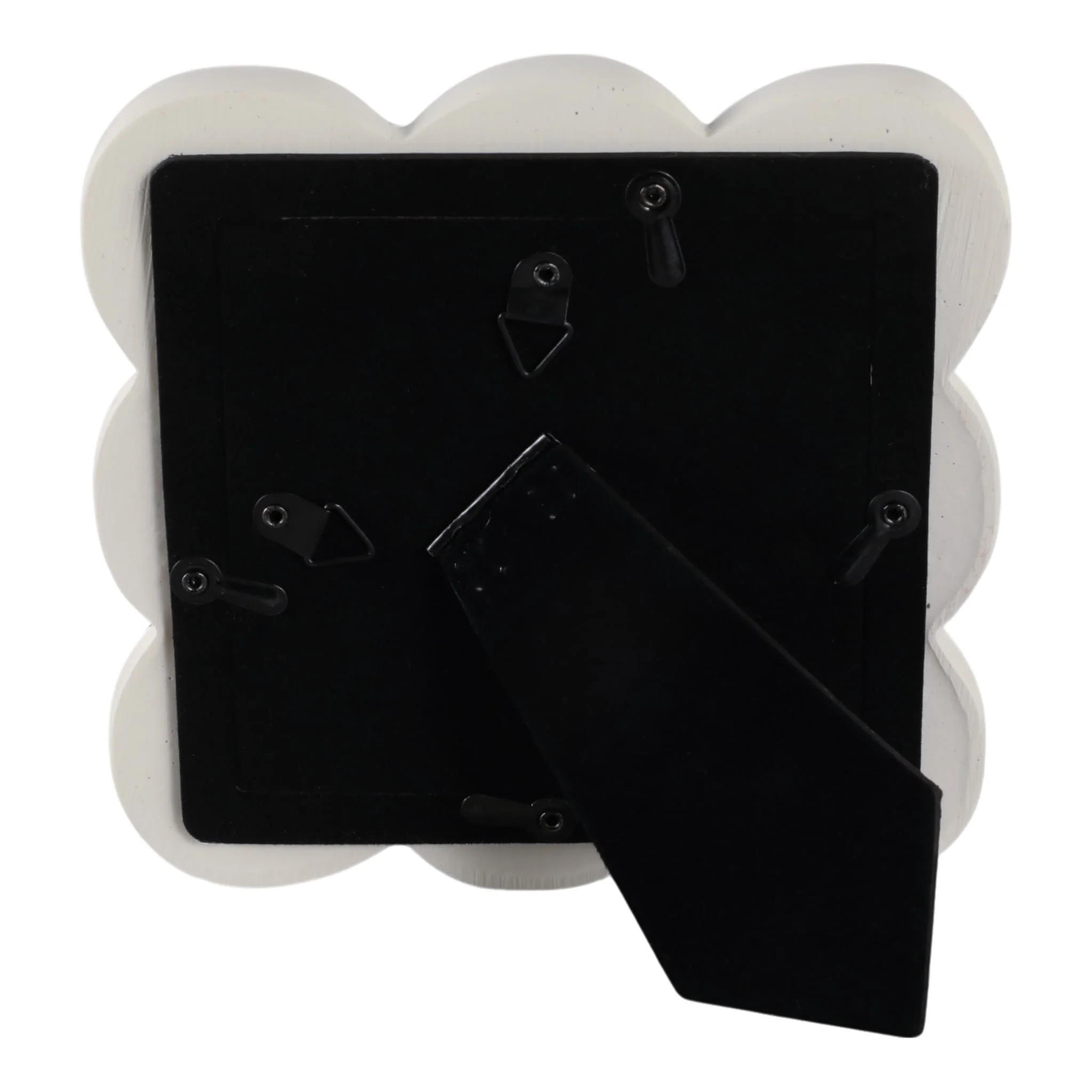4x4" Puffy Squiggle Photo Frame, Ivory - Image 4