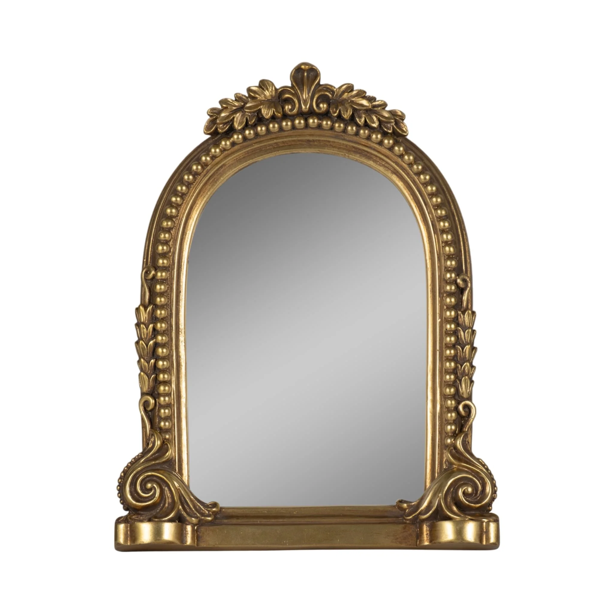 4x6 Ornate Arch Photo Frame, Gold