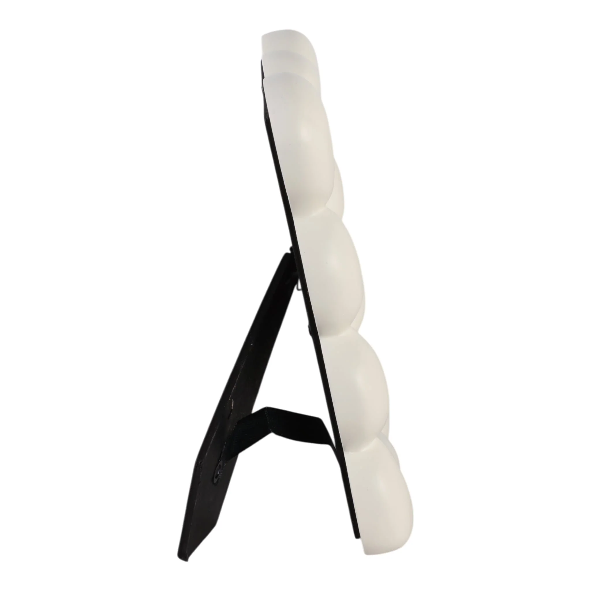 4x6" Puffy Squiggle Photo Frame, Ivory - Image 3