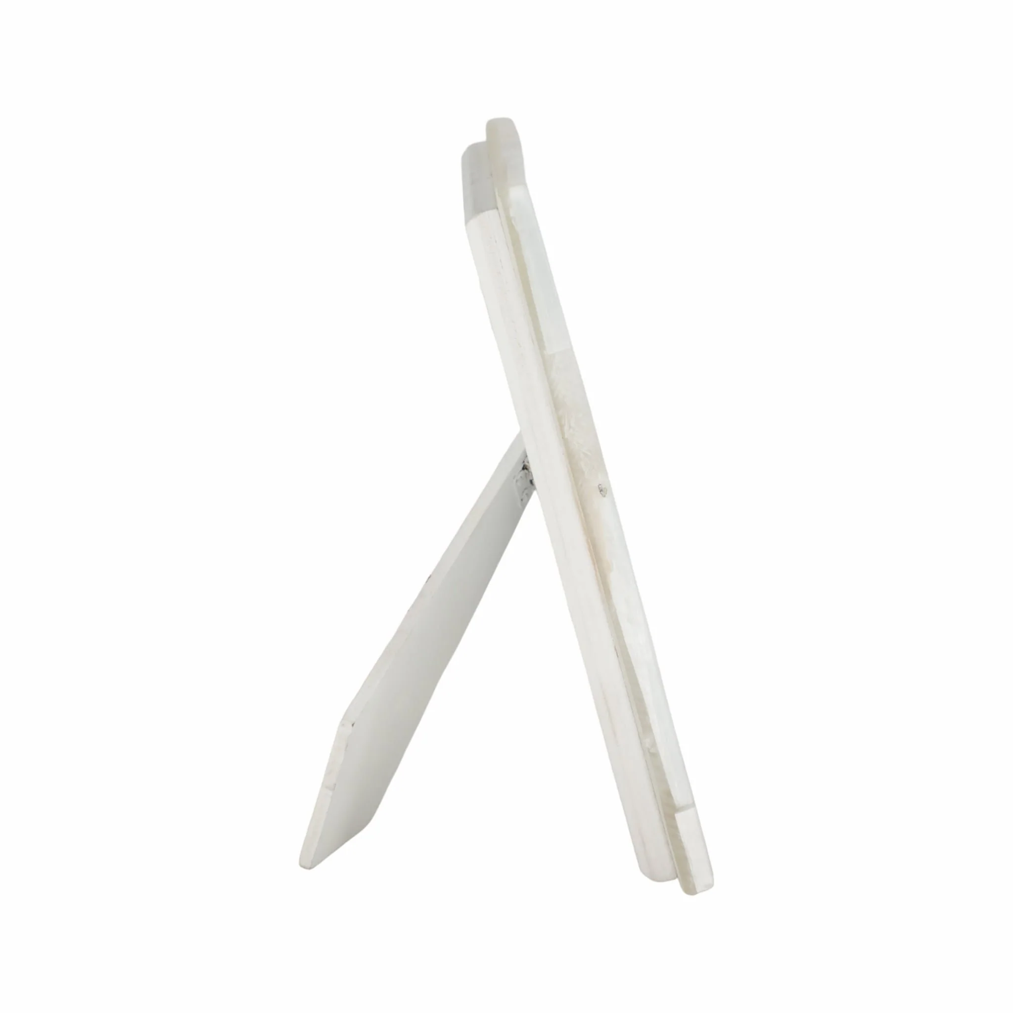 4x6 Selenite Photo Frame, White - Image 3