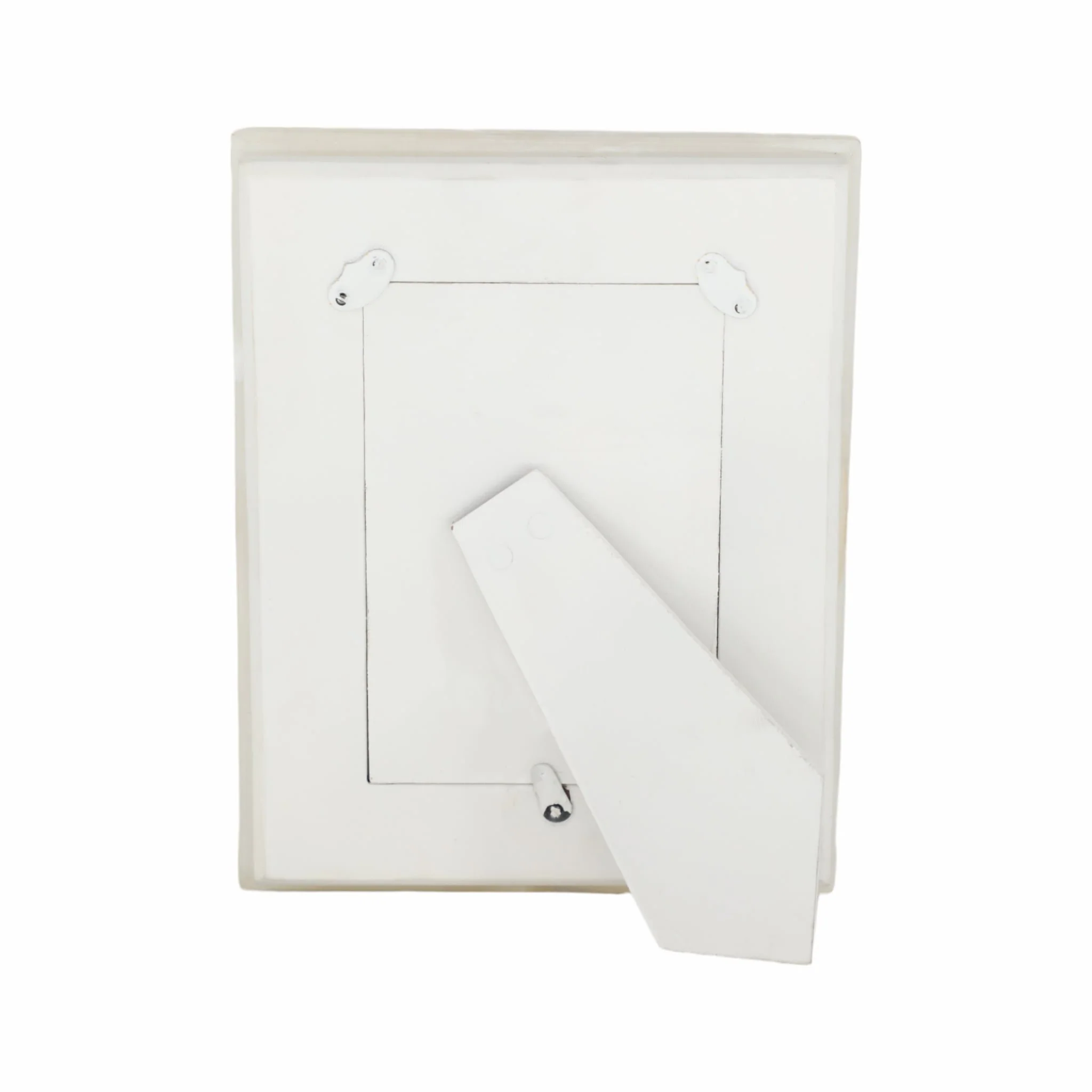 4x6 Selenite Photo Frame, White - Image 6