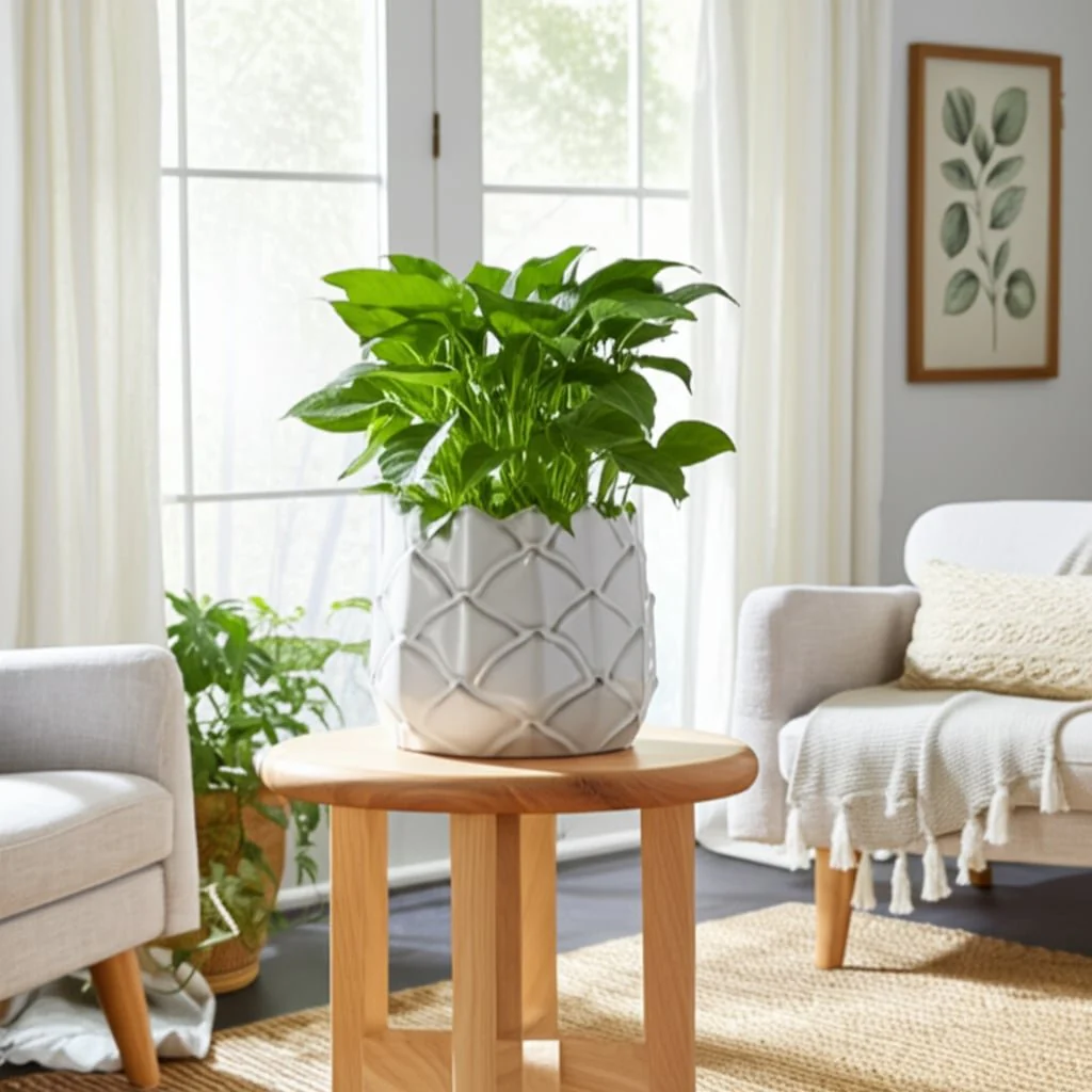 5" Artichoke Planter, White - Image 14