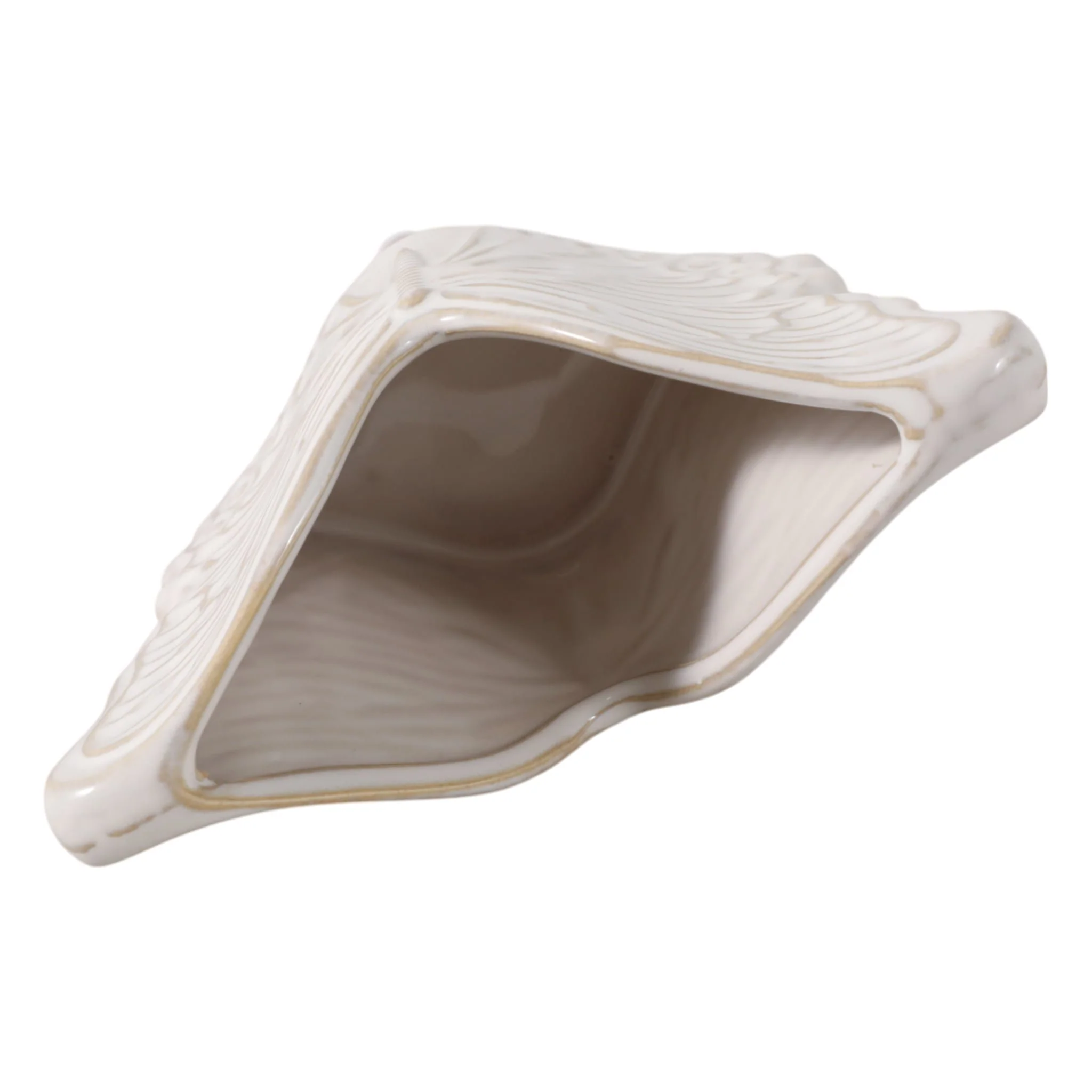 5" Butterfly Pencil Cup, Ivory - Image 5