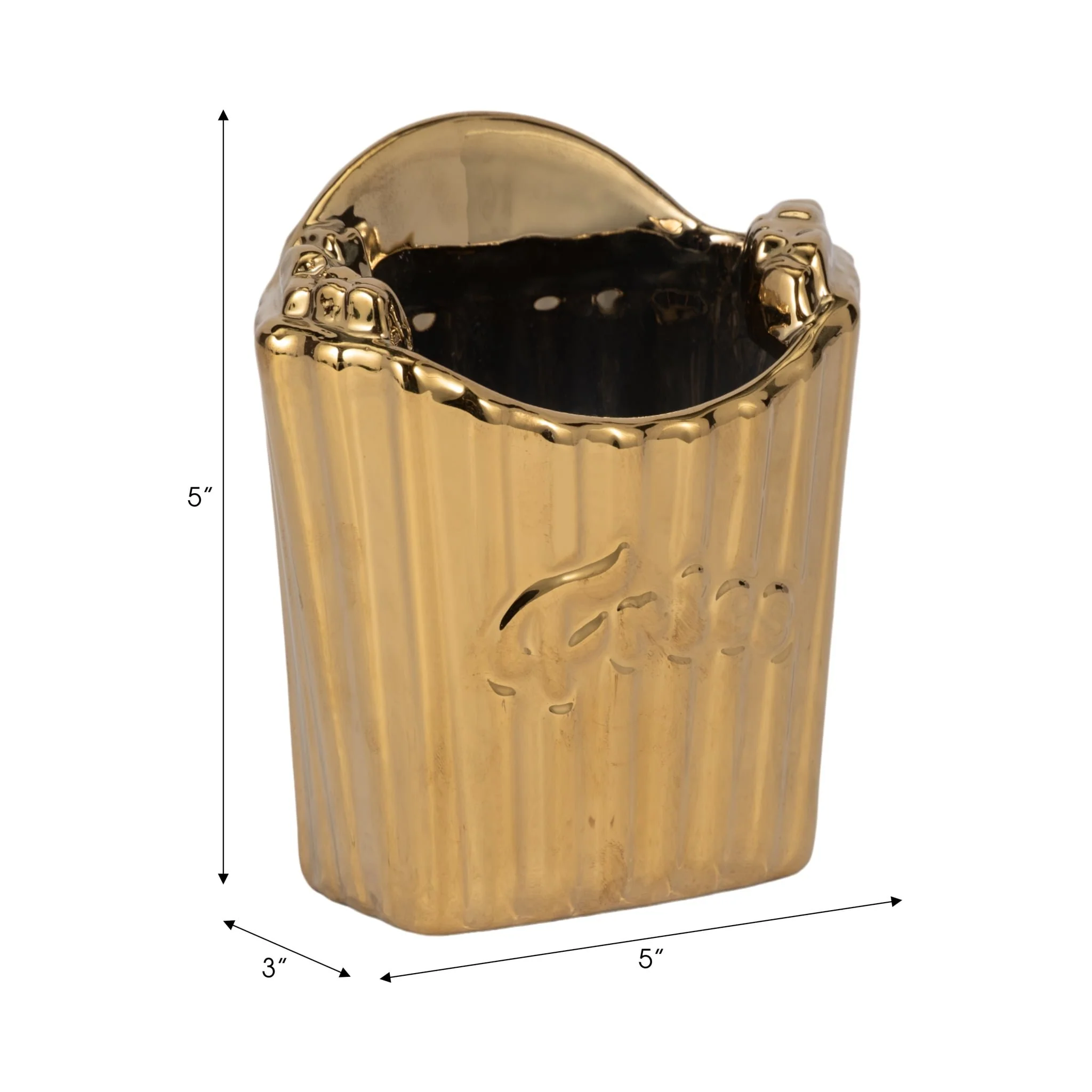 5" French Fries, Gold - Image 9