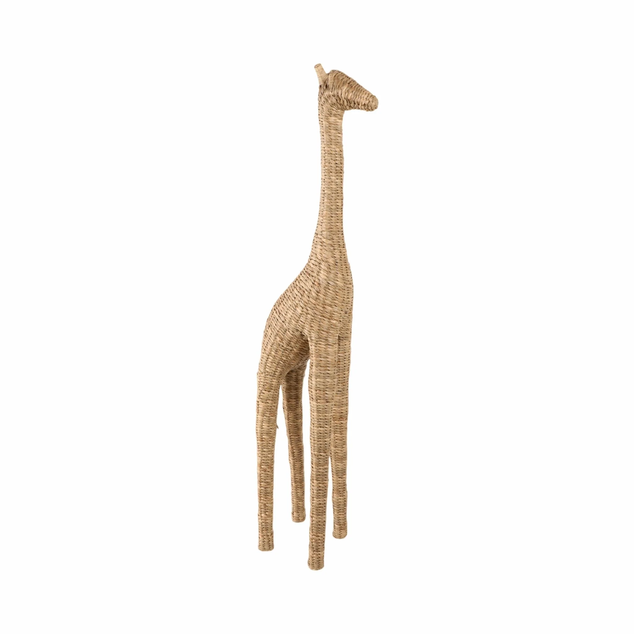 57" Woven Mendong Giraffe, Natural - Image 2