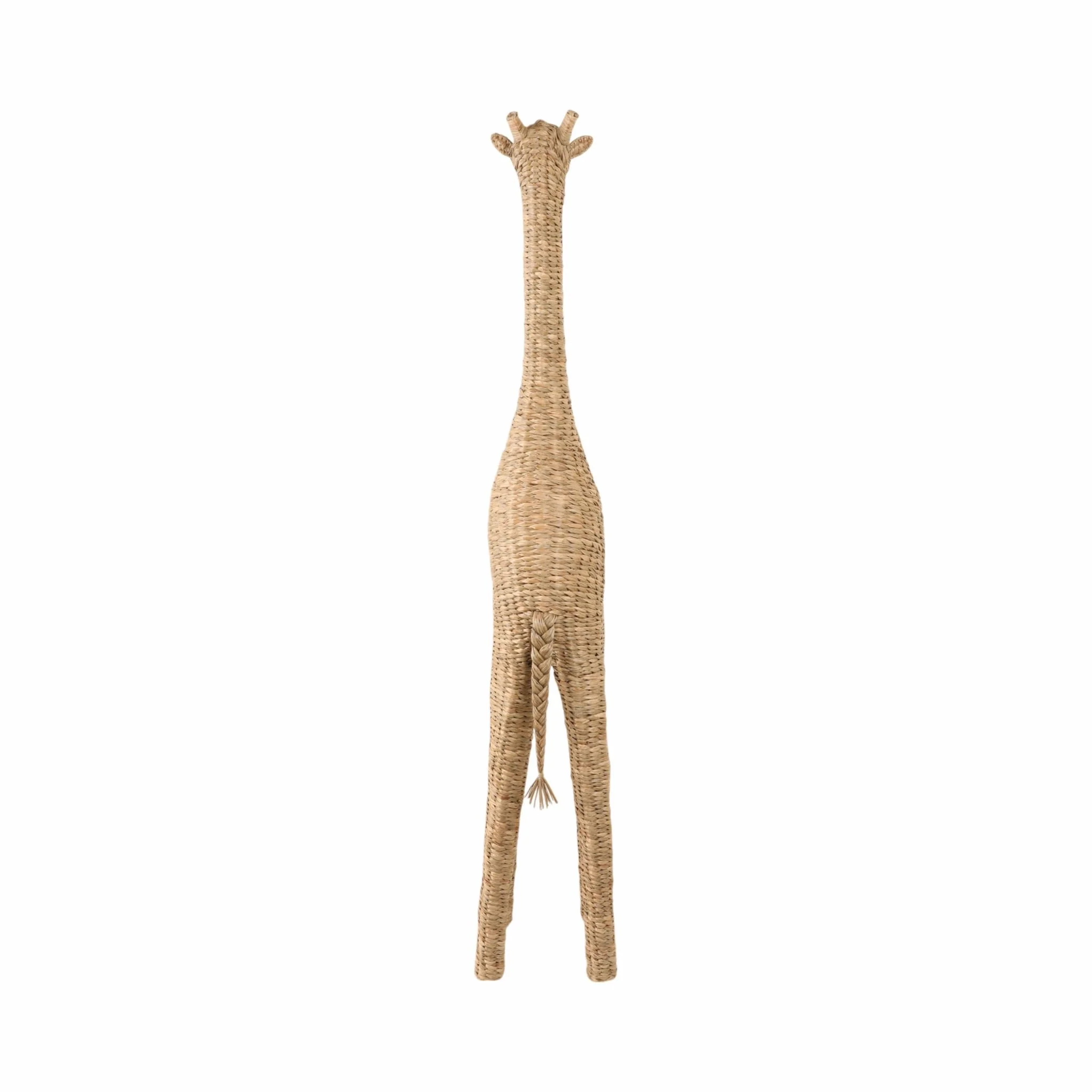 57" Woven Mendong Giraffe, Natural - Image 5