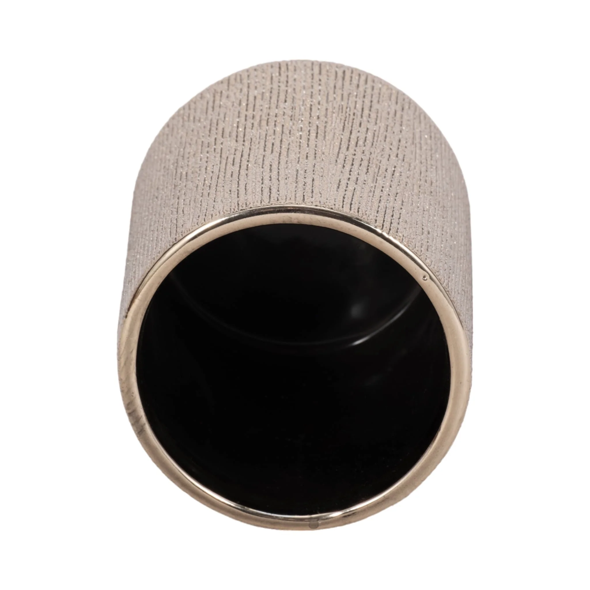 5"h Beaded Pencil Holder, Champagne - Image 5