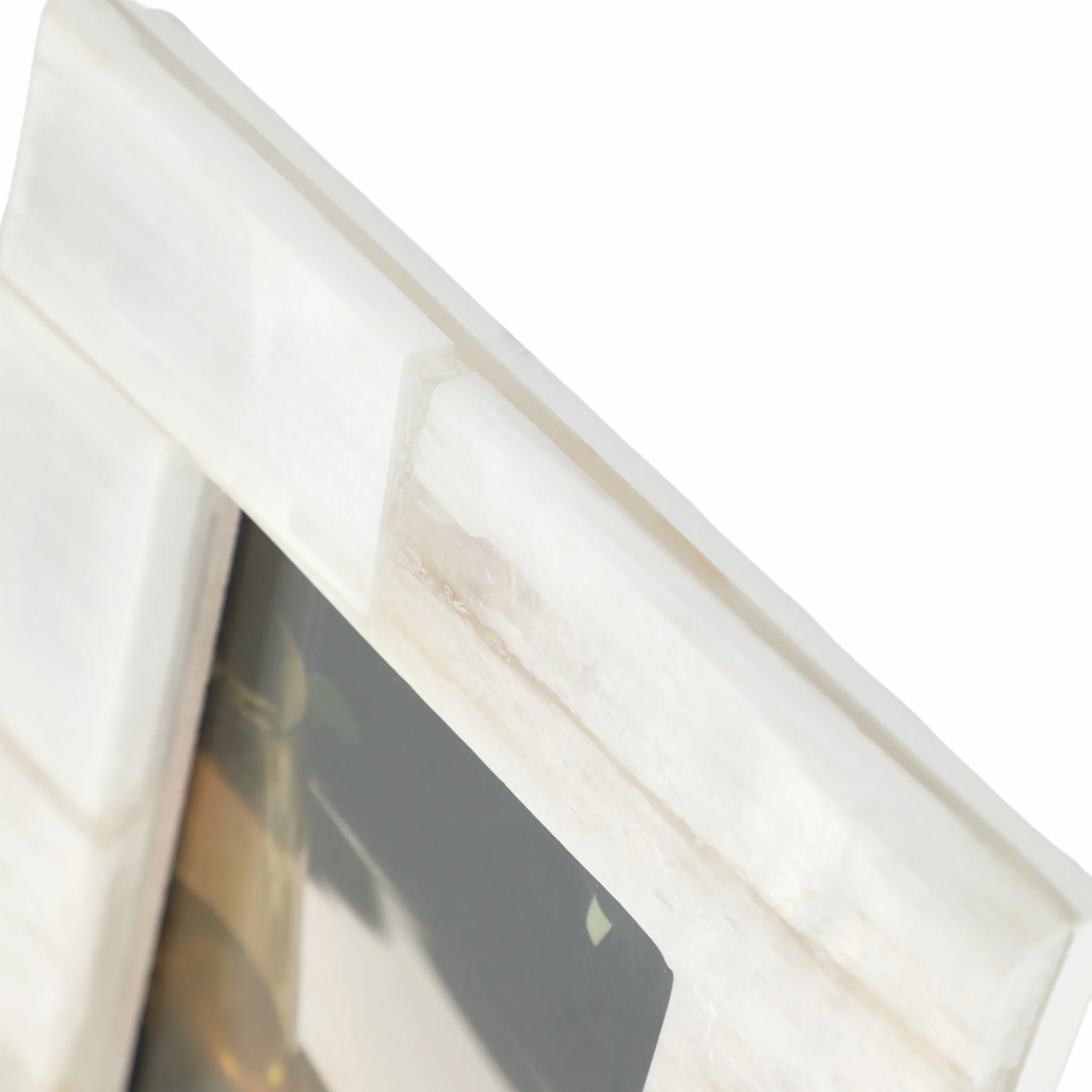 5x7 Selenite Photo Frame, White - Image 4