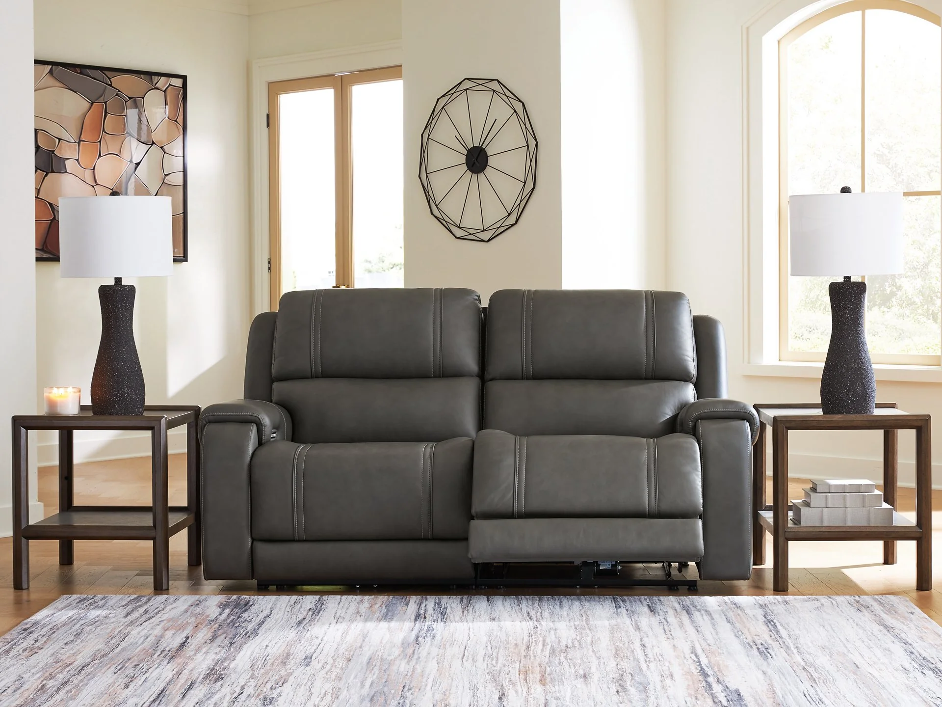 5Z - Pittson Power Reclining Sectional Loveseat - Image 15