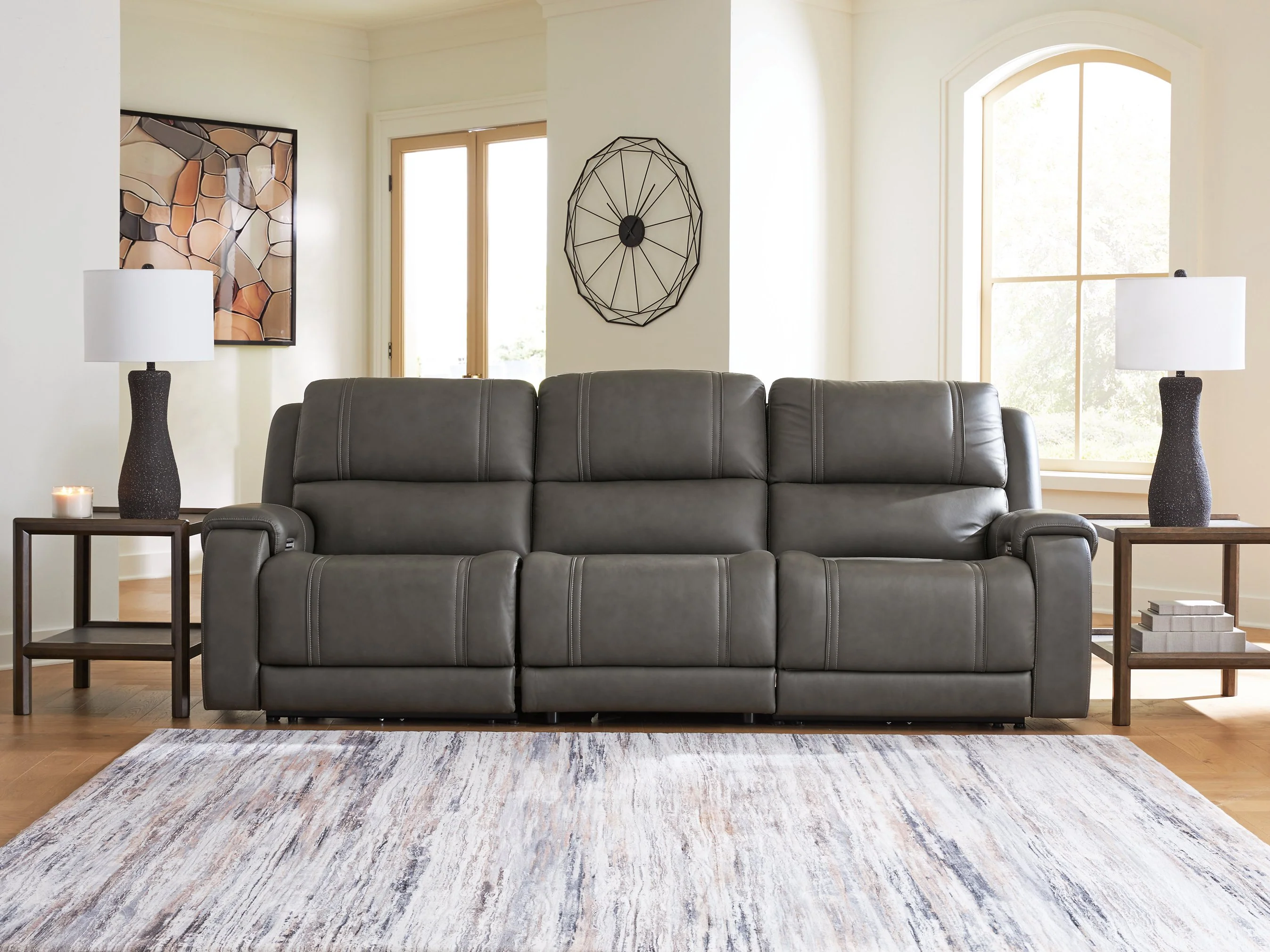 5Z - Pittson Power Sectional Reclining Sofa - Image 2