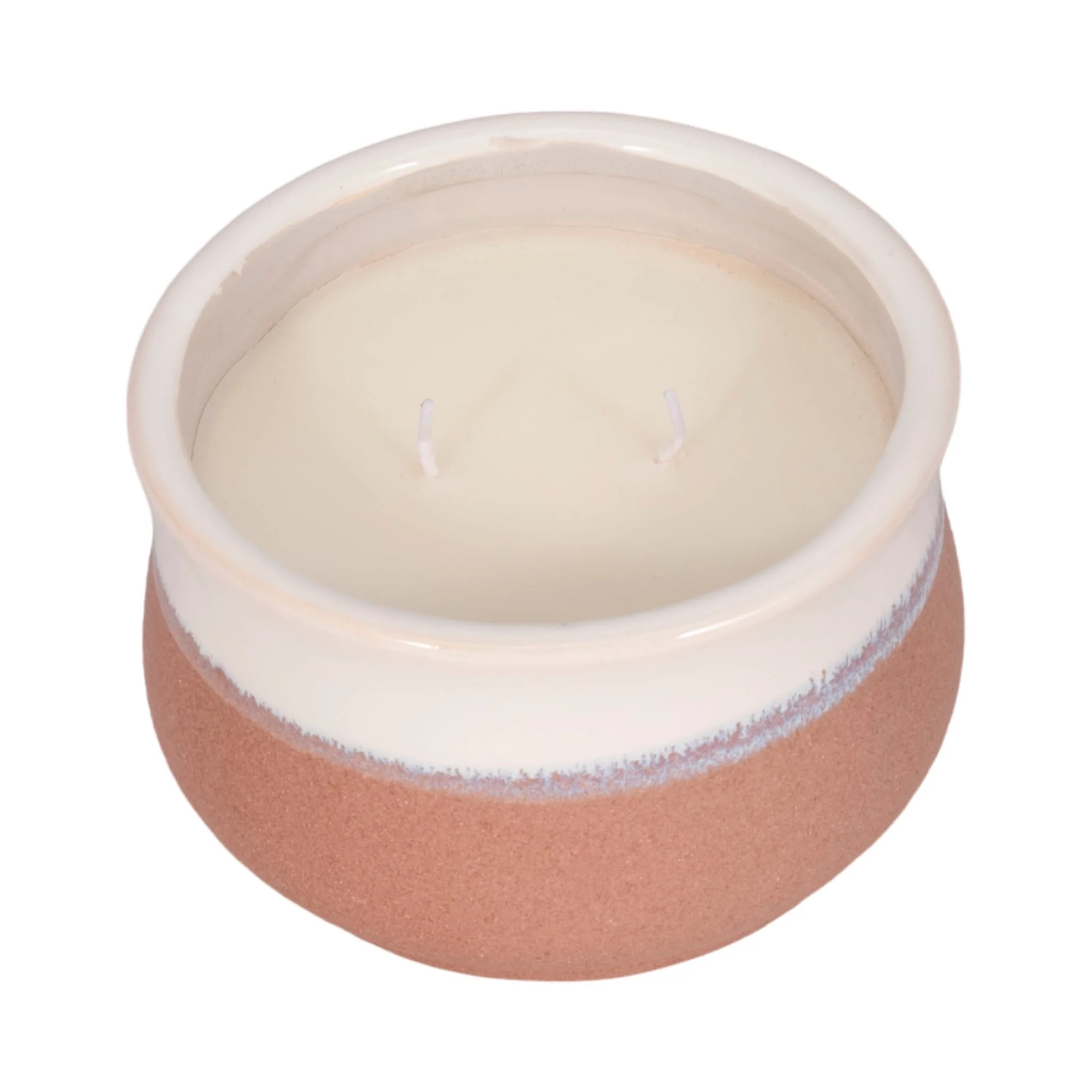 6" 12 Oz Tobacco Reactive Curved Candle, Multi - Image 4