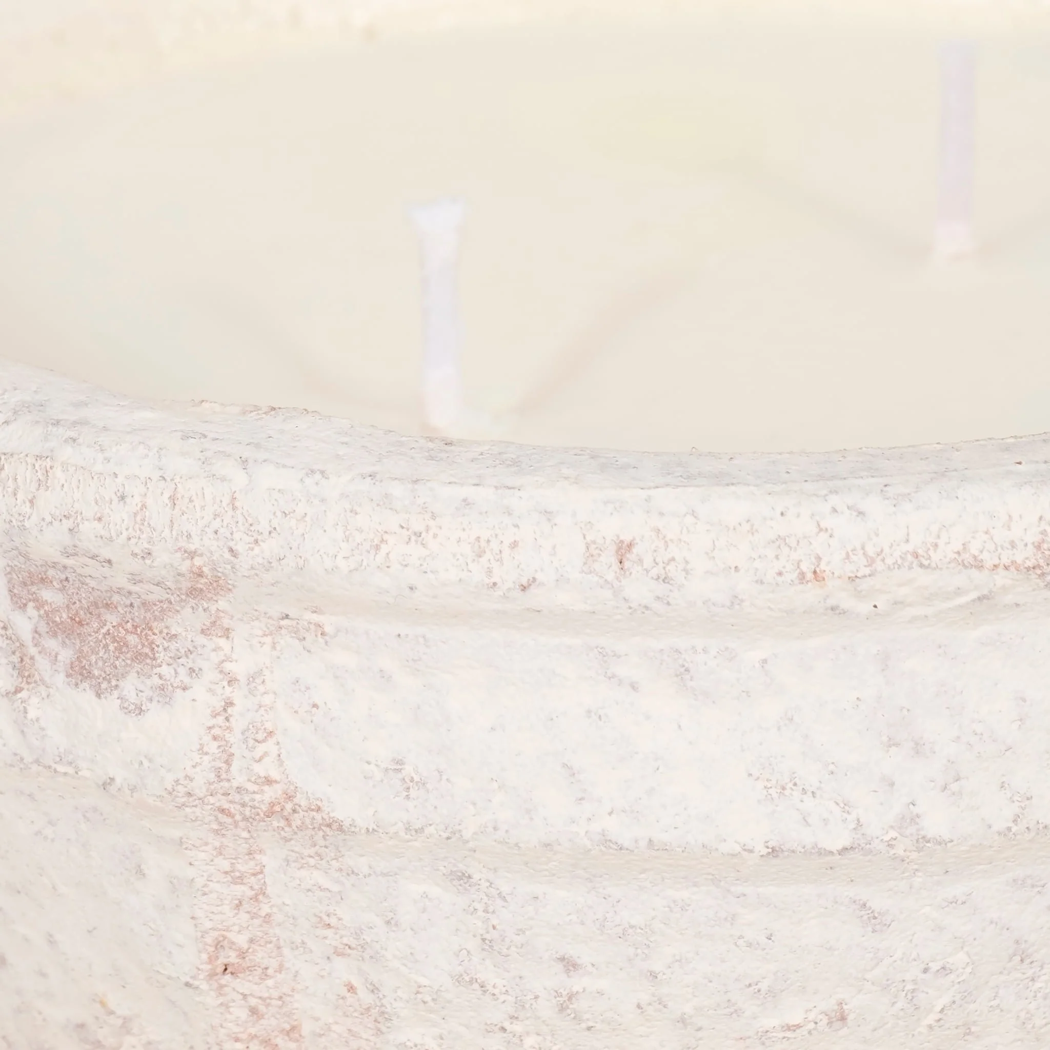 6" 14 Oz Sea Salt & Lemon Bowl Candle, White - Image 5