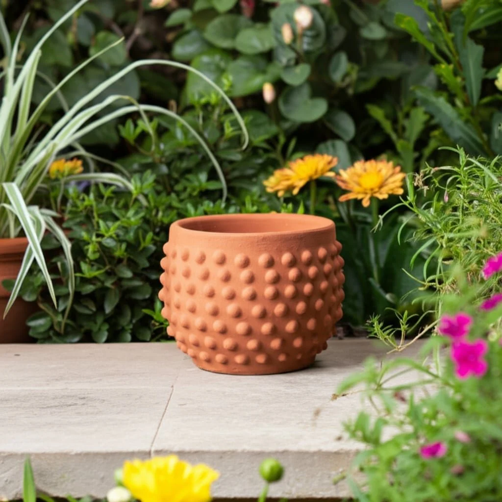 6" Bubble Planter, Natural - Image 11