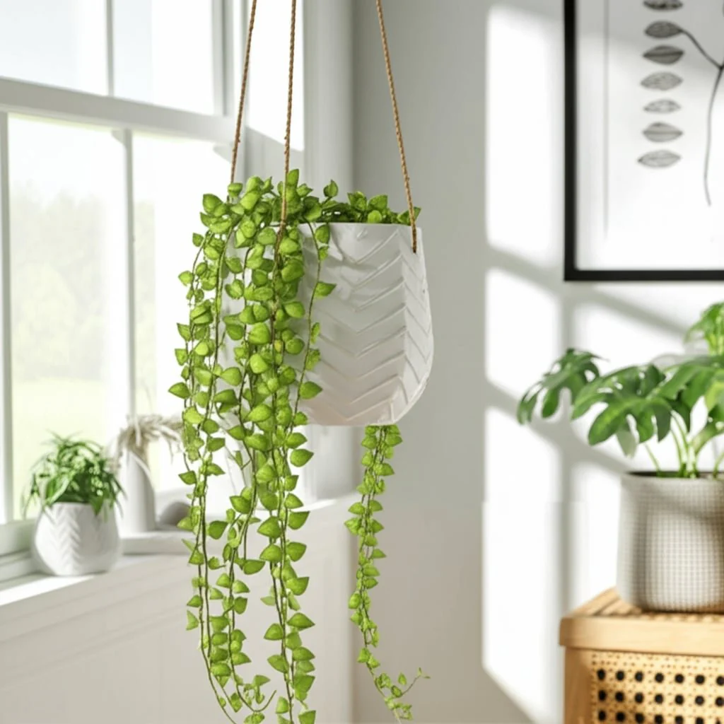 6" Chevron Hanging Planter - Image 12
