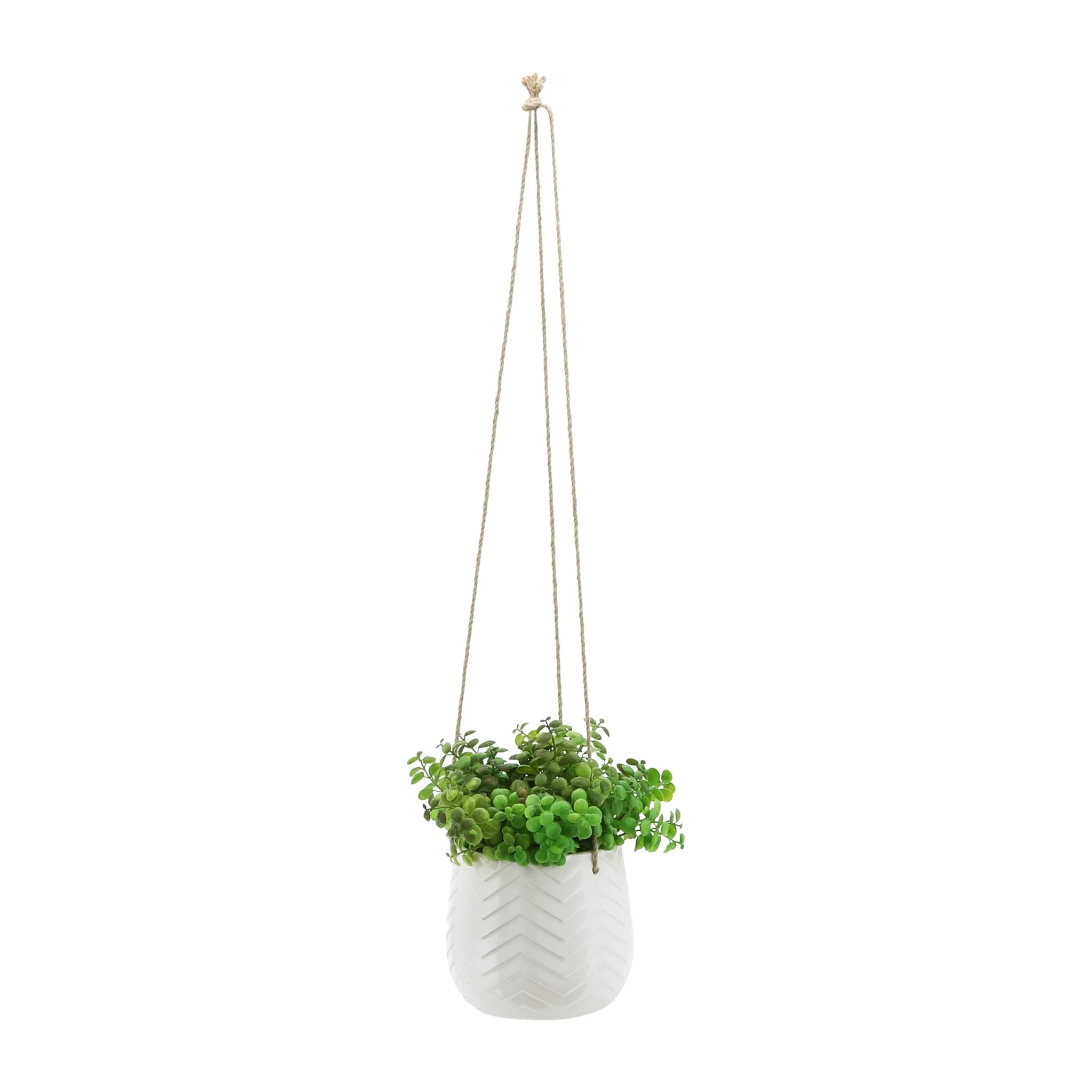 6" Chevron Hanging Planter - Image 3