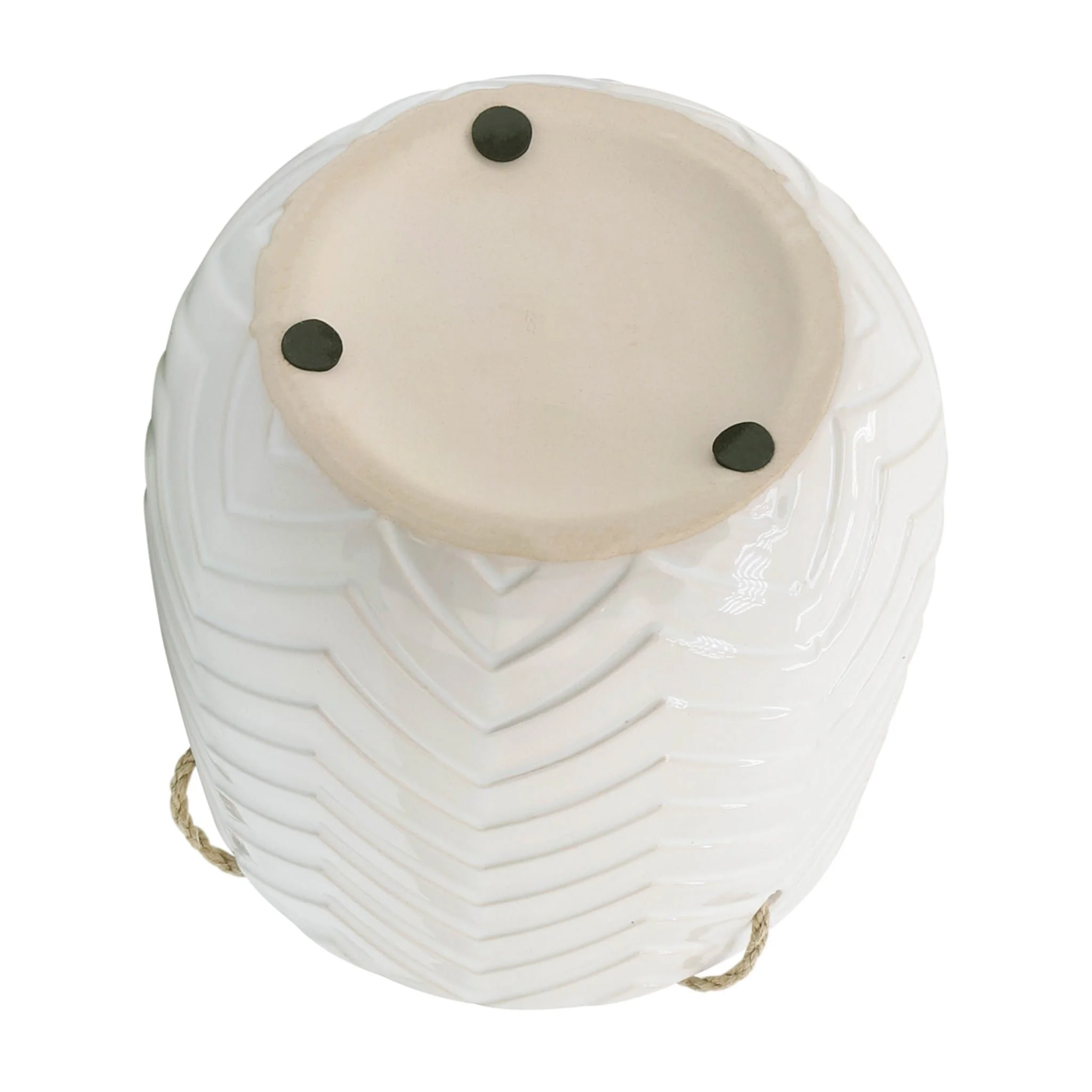 6" Chevron Hanging Planter - Image 5
