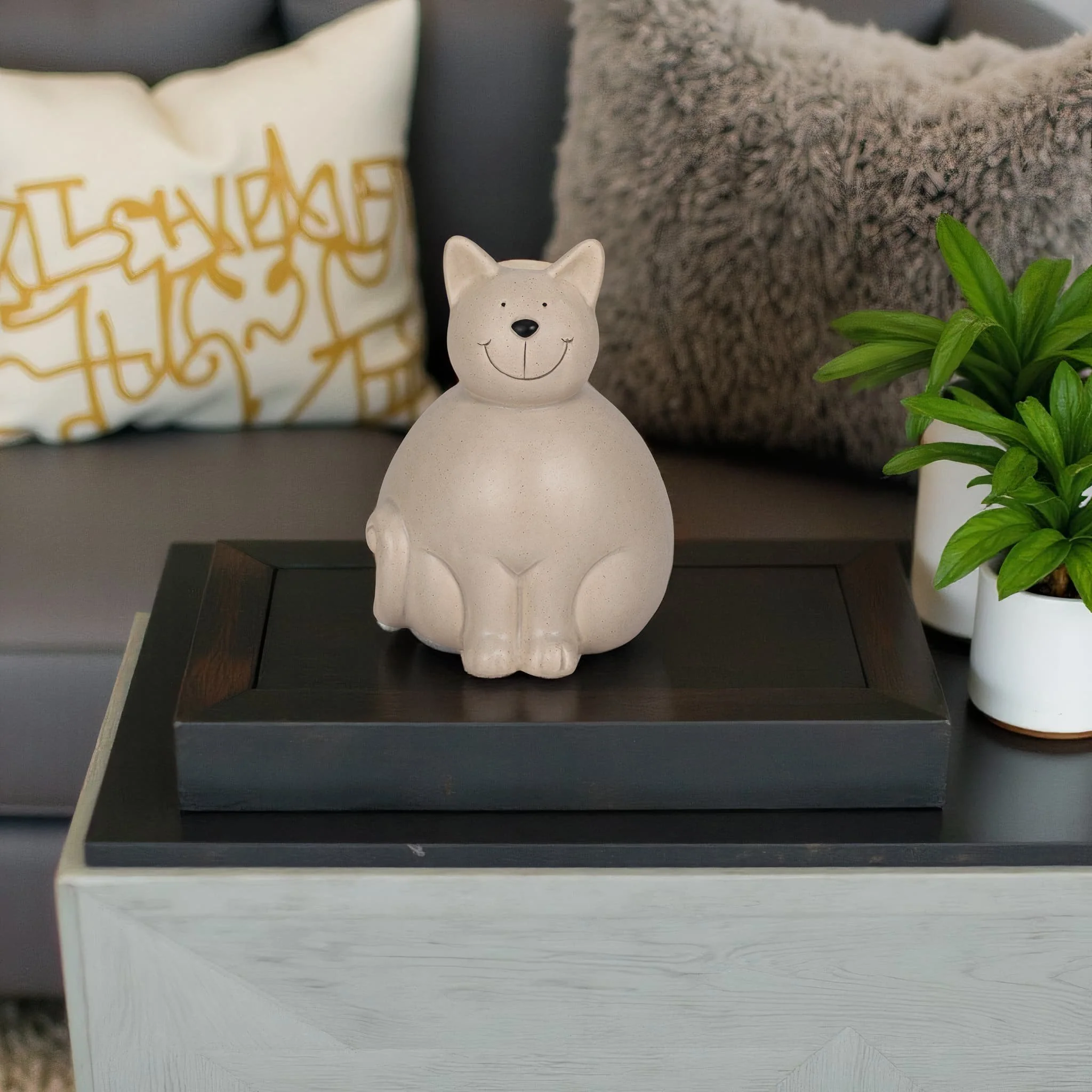 6" Chubby Kitty, Grey - Image 10