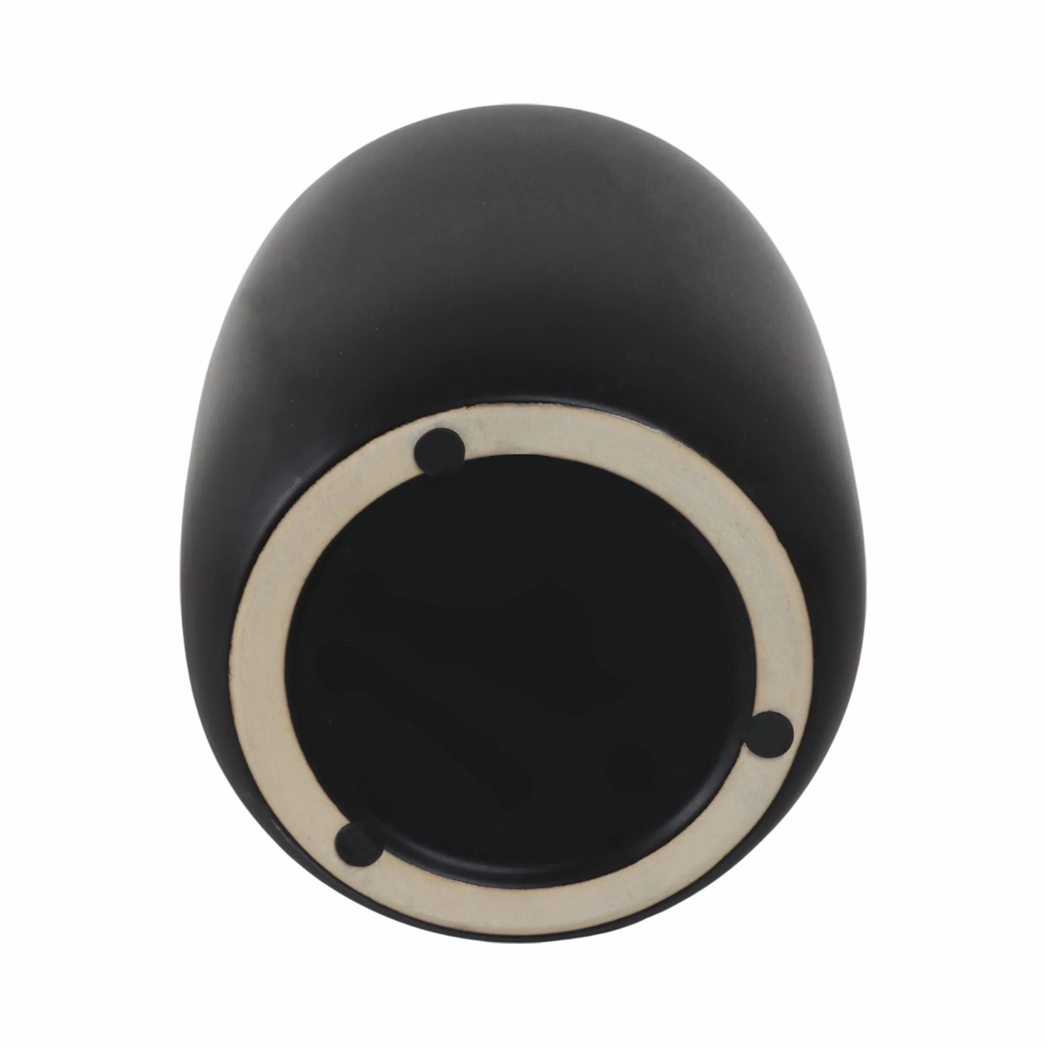 6" Face Vase, Black - Image 7
