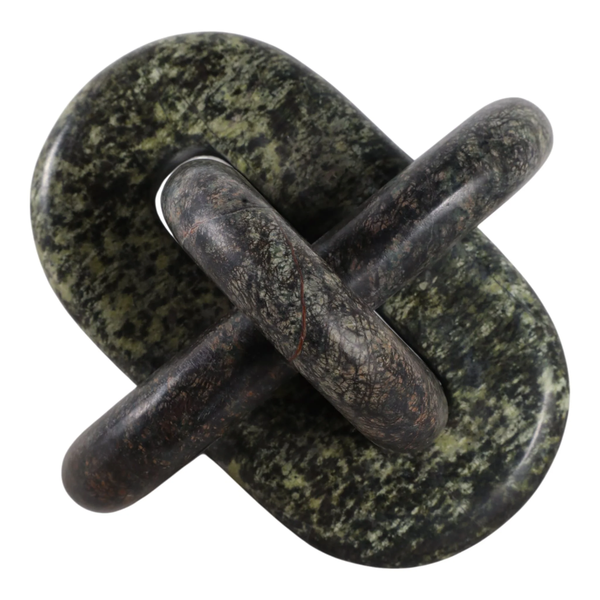 6" Green Forest Marble Knot, Green - Image 7