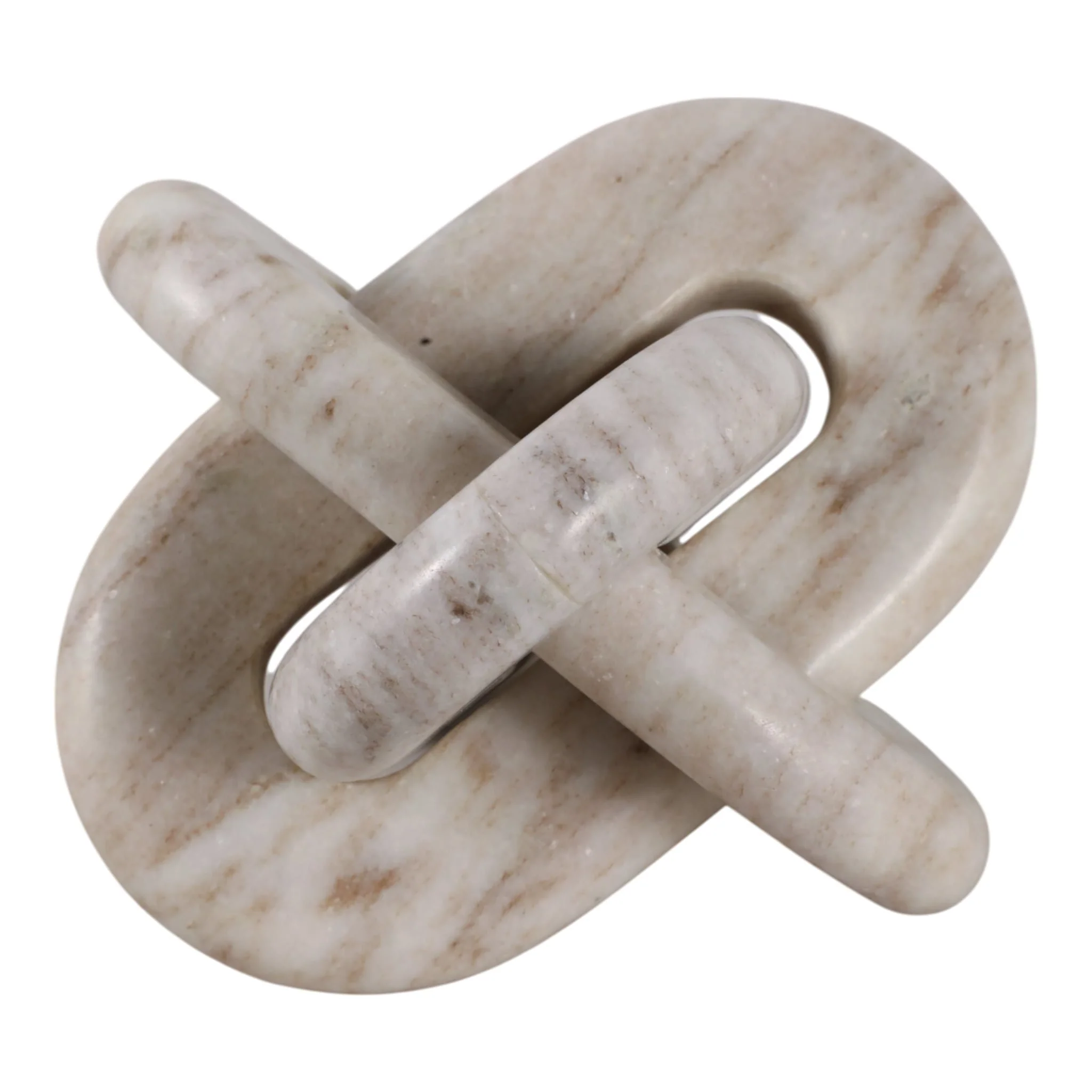6" Marble Knot, Beige - Image 6