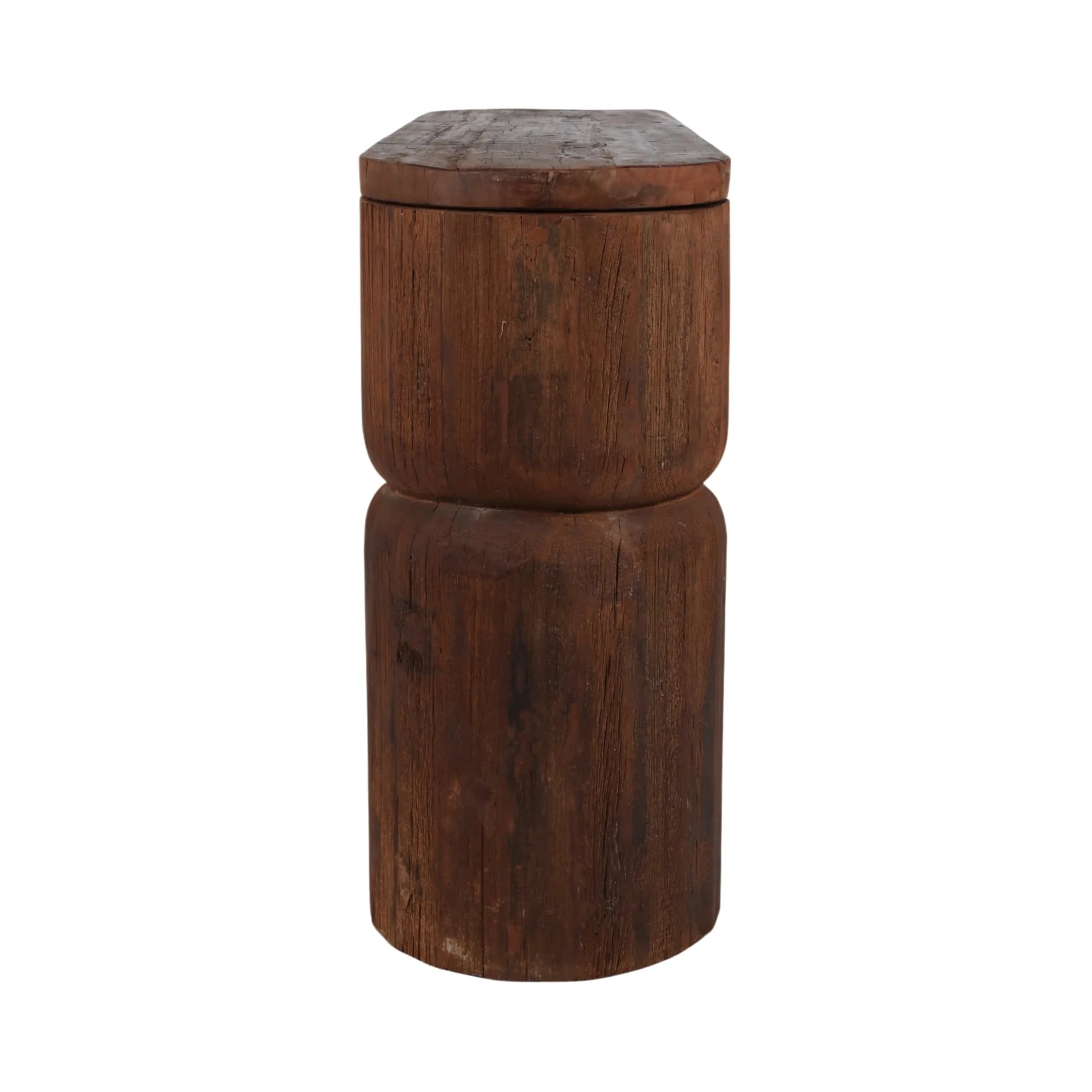 60x30 Reclaimed Wood Console Table, Natural - Image 3