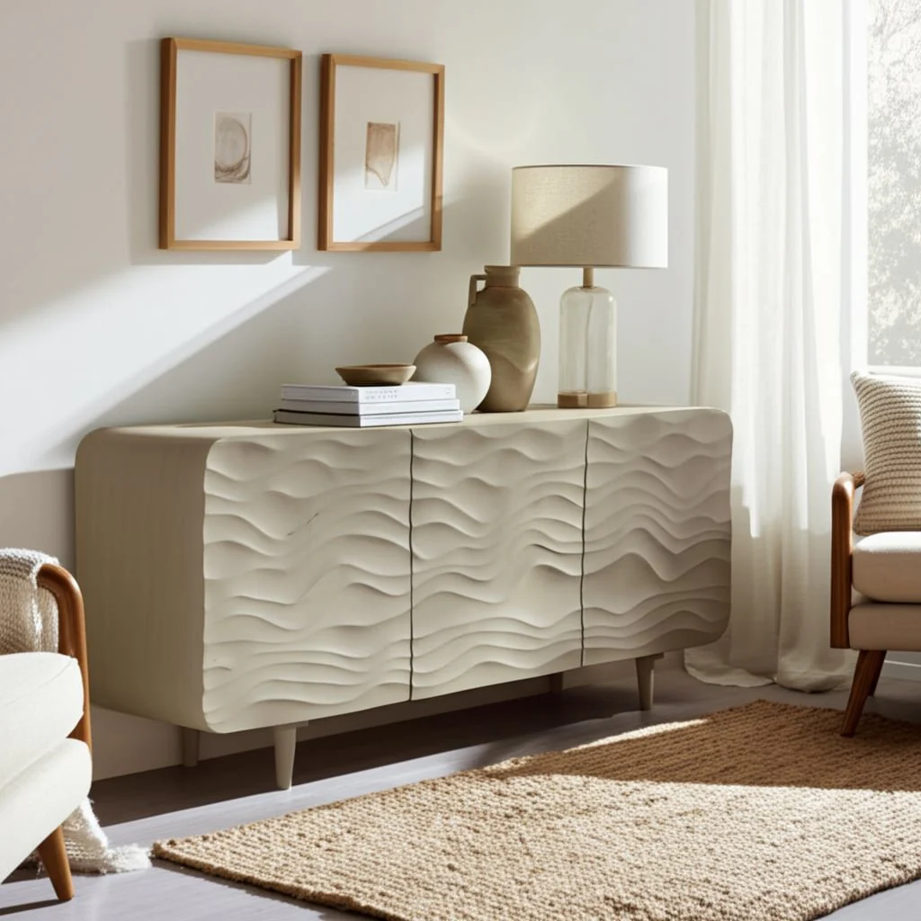 60x30" Shorefront Cabinet, Tan - Image 10