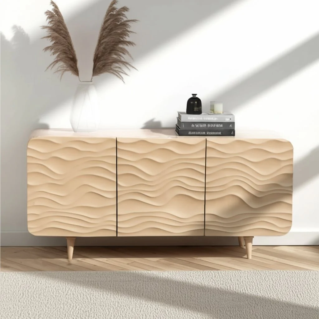 60x30" Shorefront Cabinet, Tan - Image 13