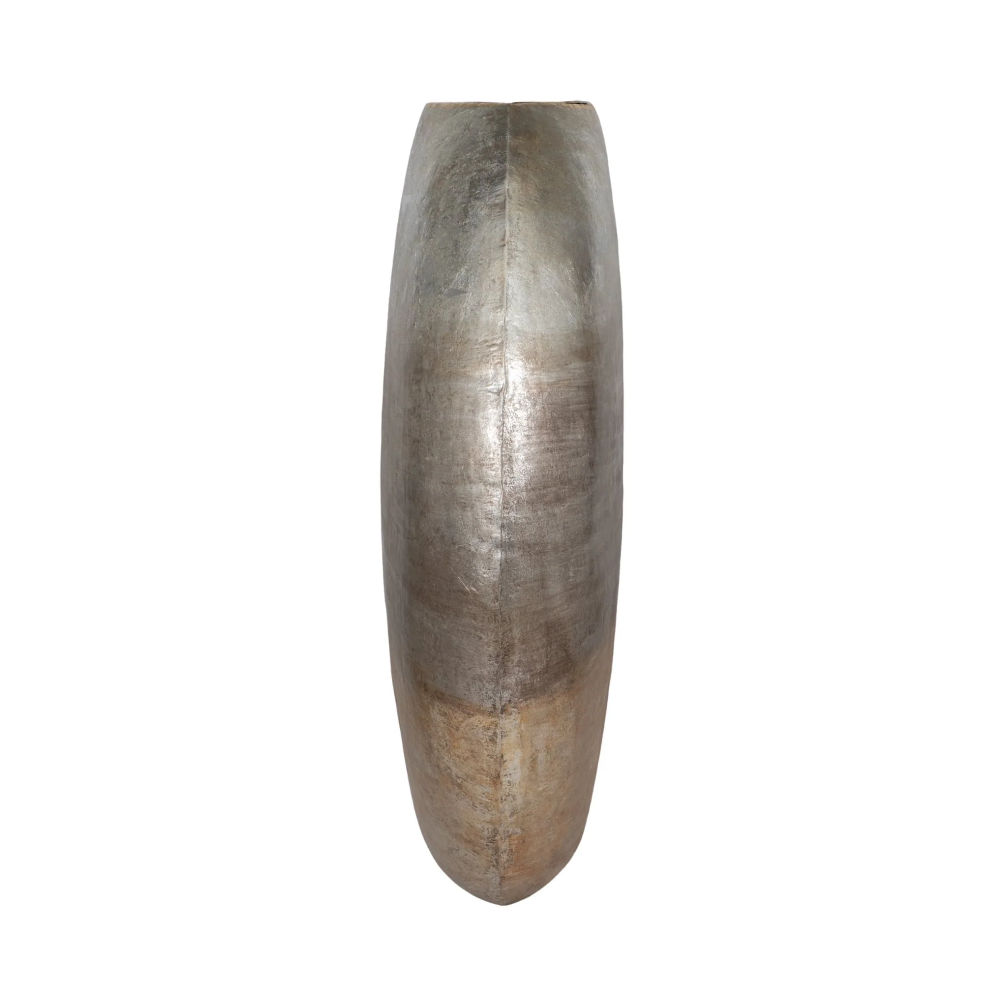 63" Oversized Round Metallic Ombre Vase, Multi - Image 4
