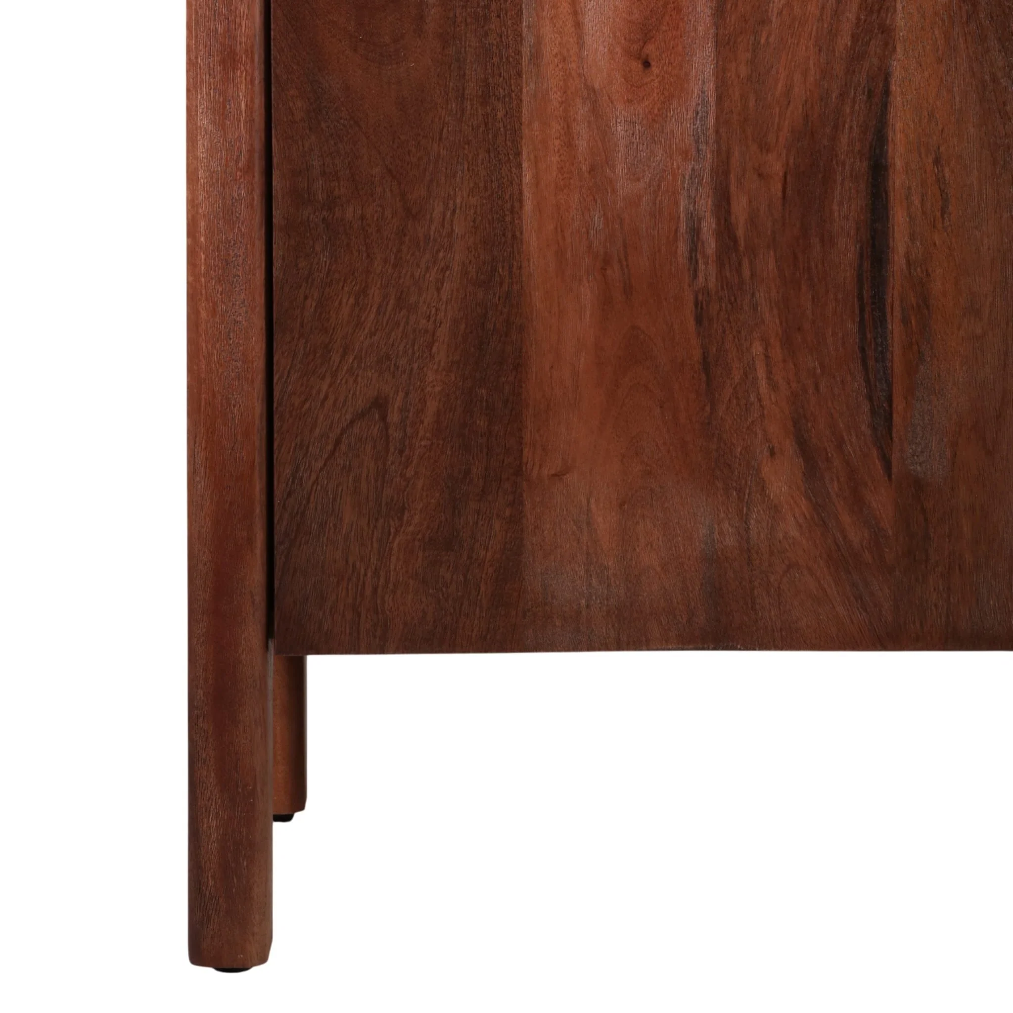 63x30" Curved Handle Cabinet, Brown - Image 6