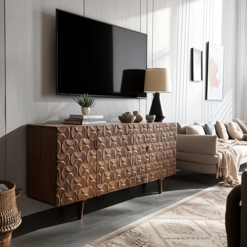 63x30" Mod Front Cabinet, Brown - Image 14