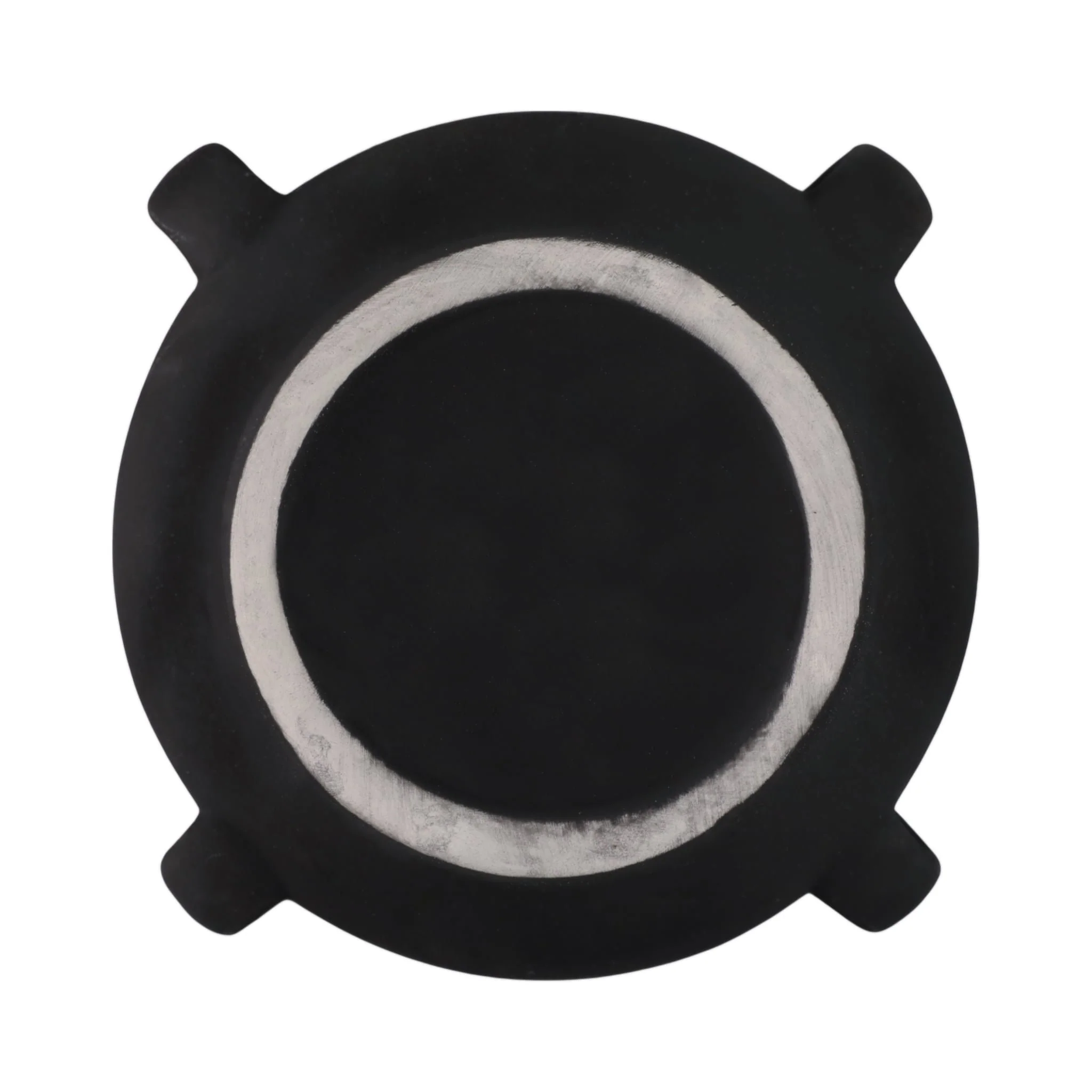 7" 12.5 Oz Black Amber & Sea Salt Bowl Candle, Blk - Image 8