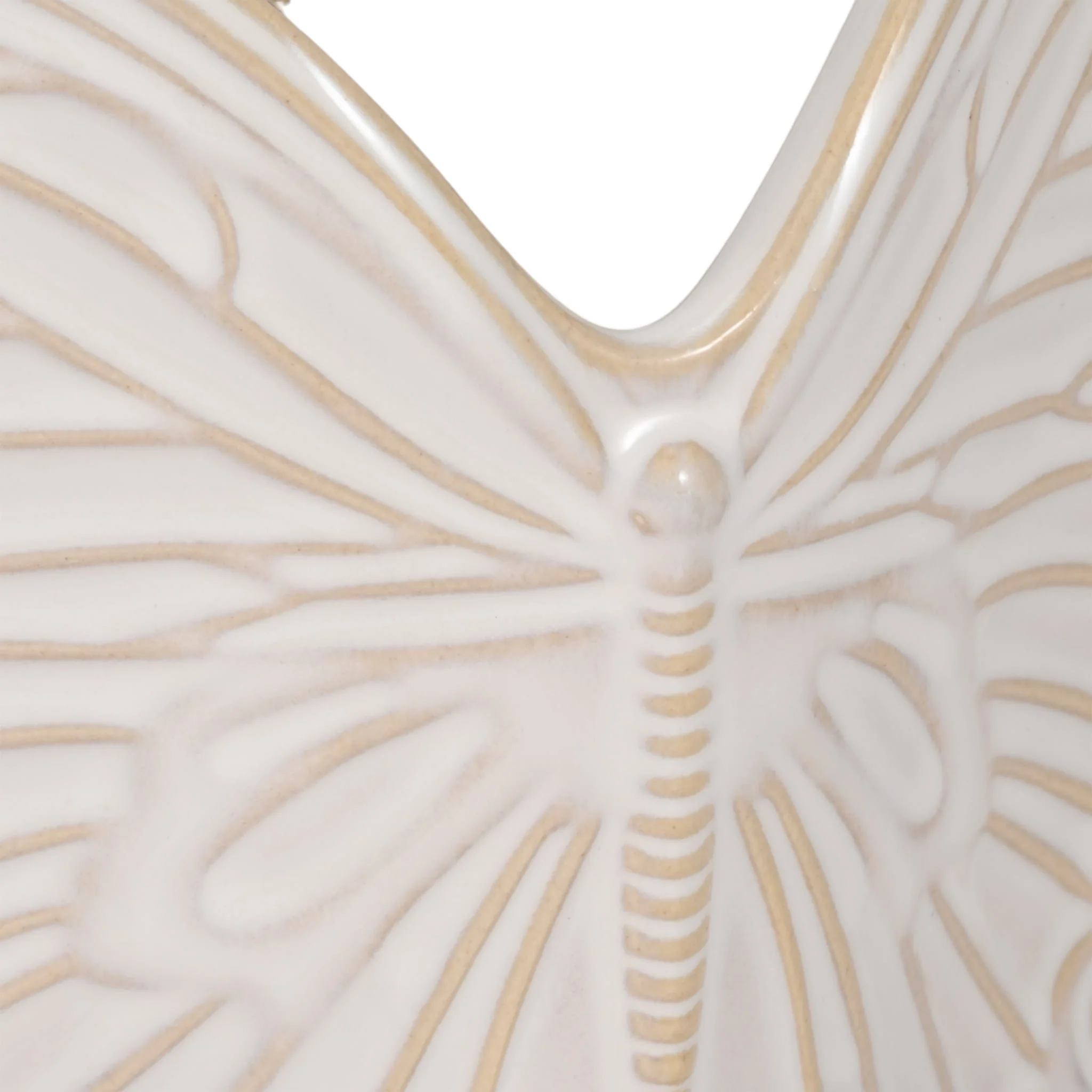7" Butterfly Planter, Ivory - Image 4