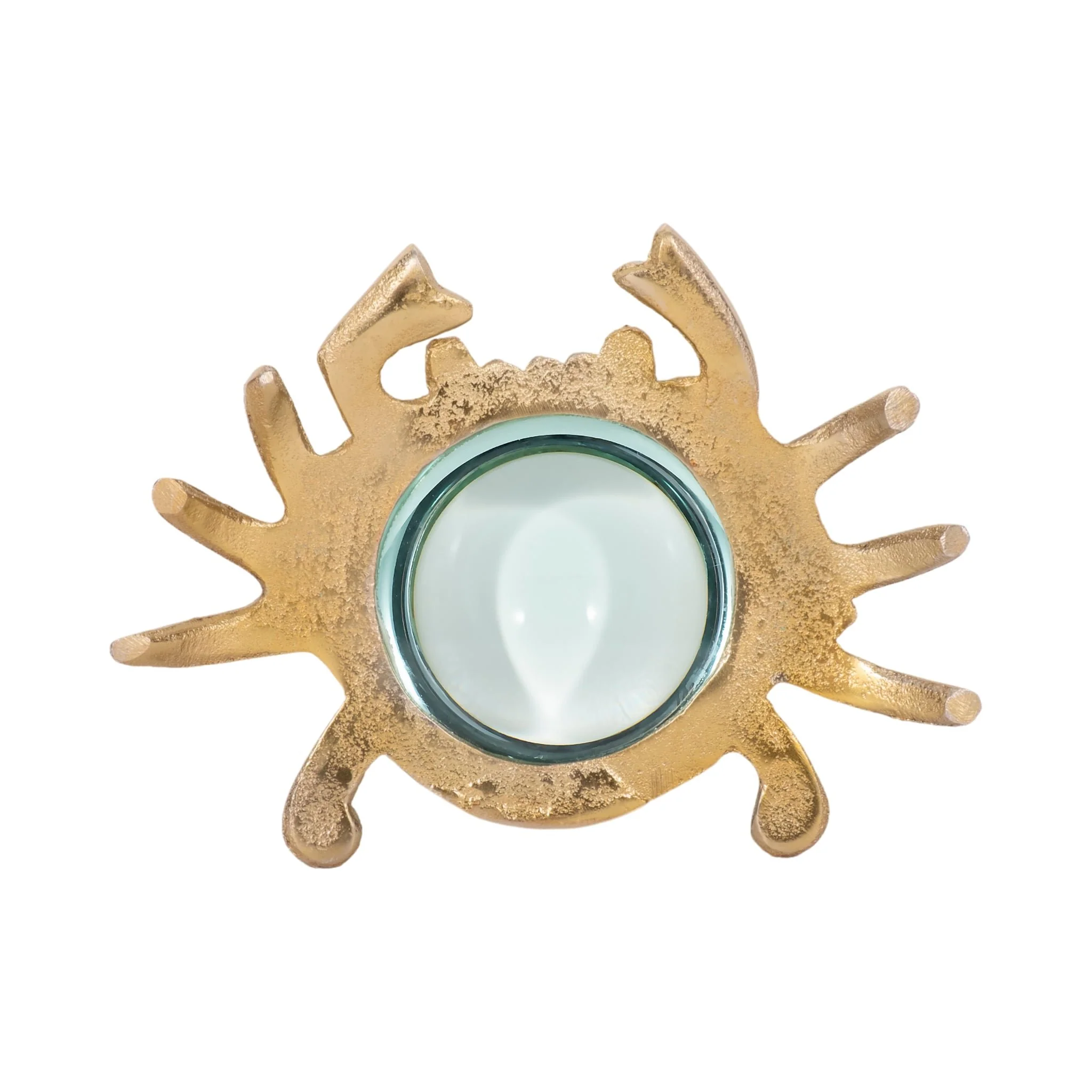 7" Crab Magnifying Glass, Gold - Image 6