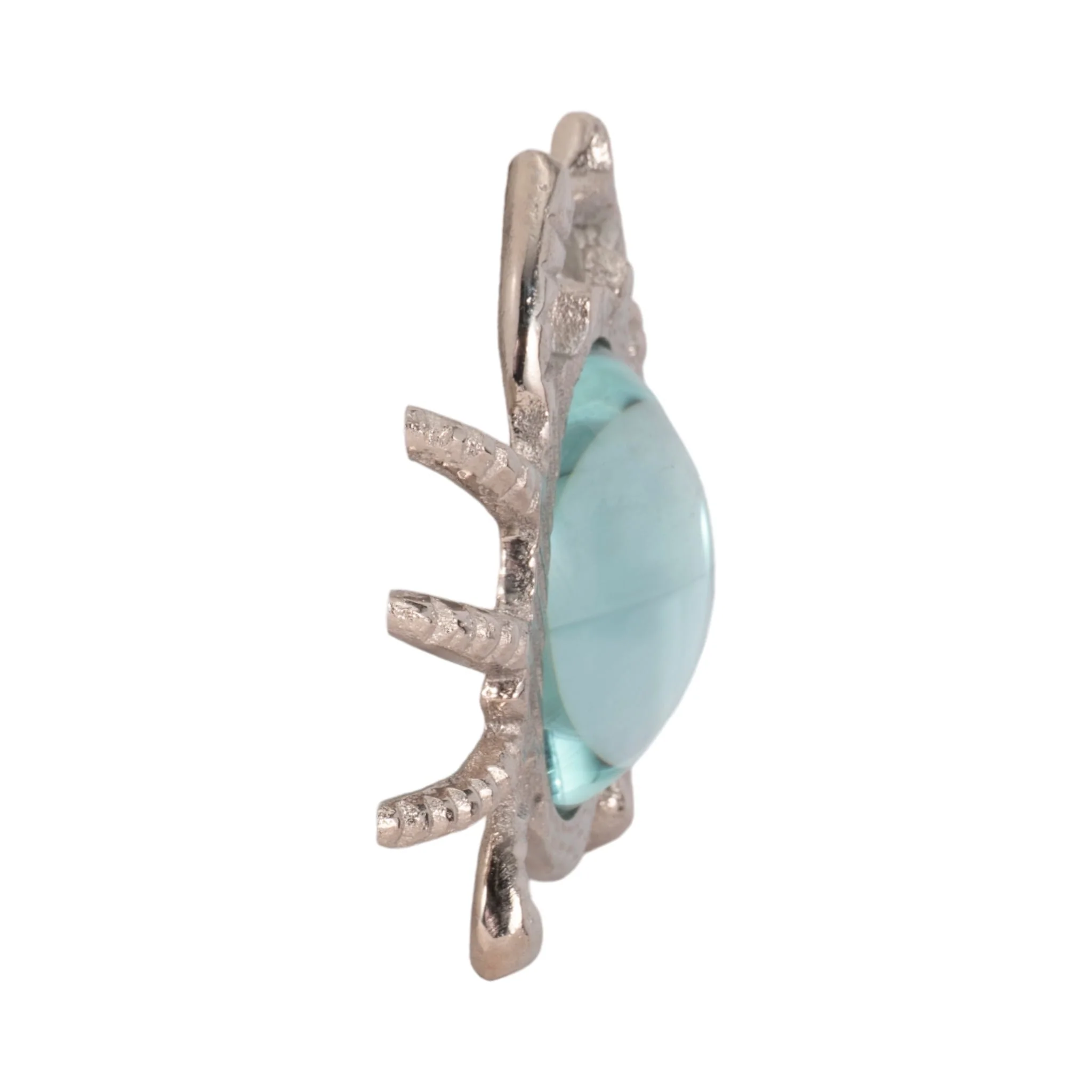 7" Crab Magnifying Glass, Silver - Image 4