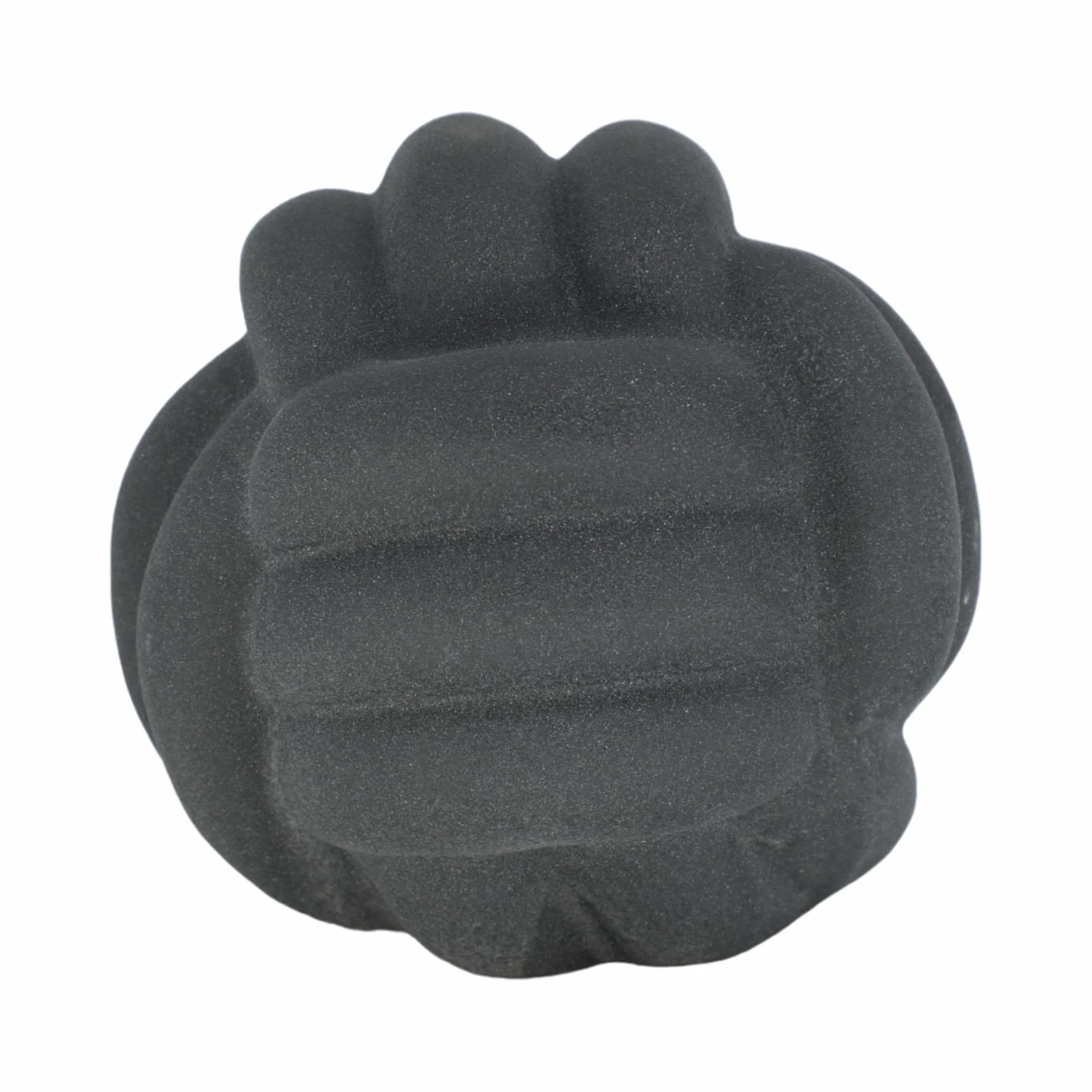 7" Knot Orb Rough Texture, Black - Image 3