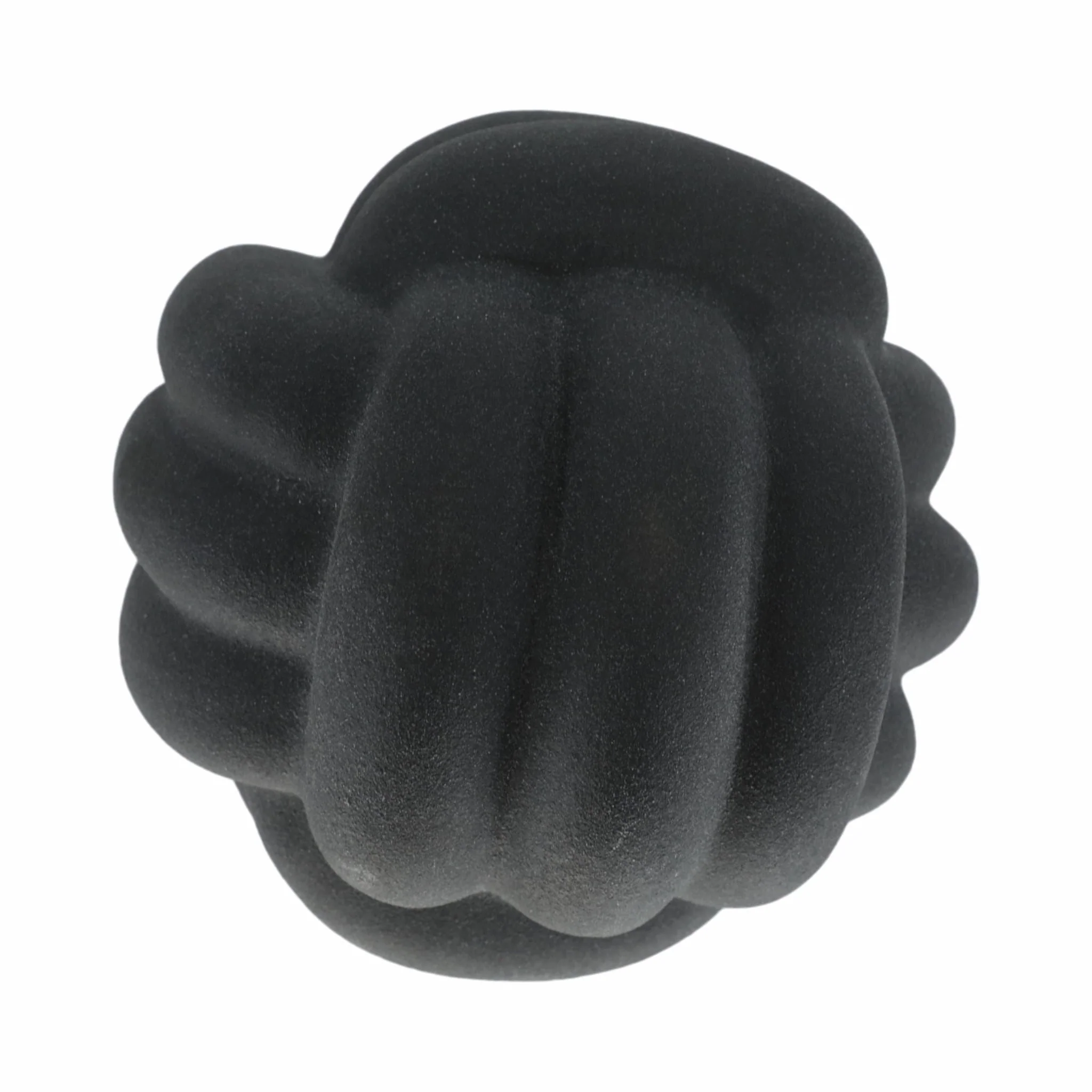 7" Knot Orb Rough Texture, Black - Image 5