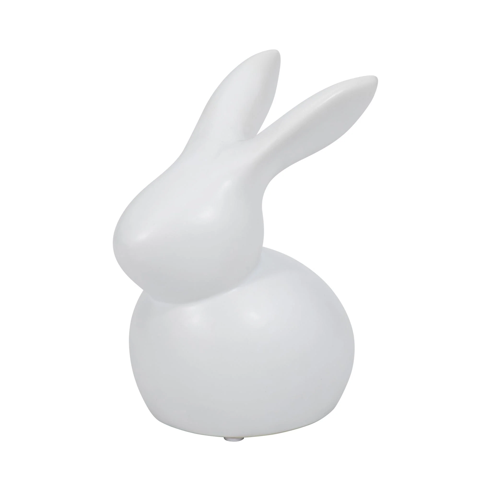 7" Modern Bunny, White - Image 2
