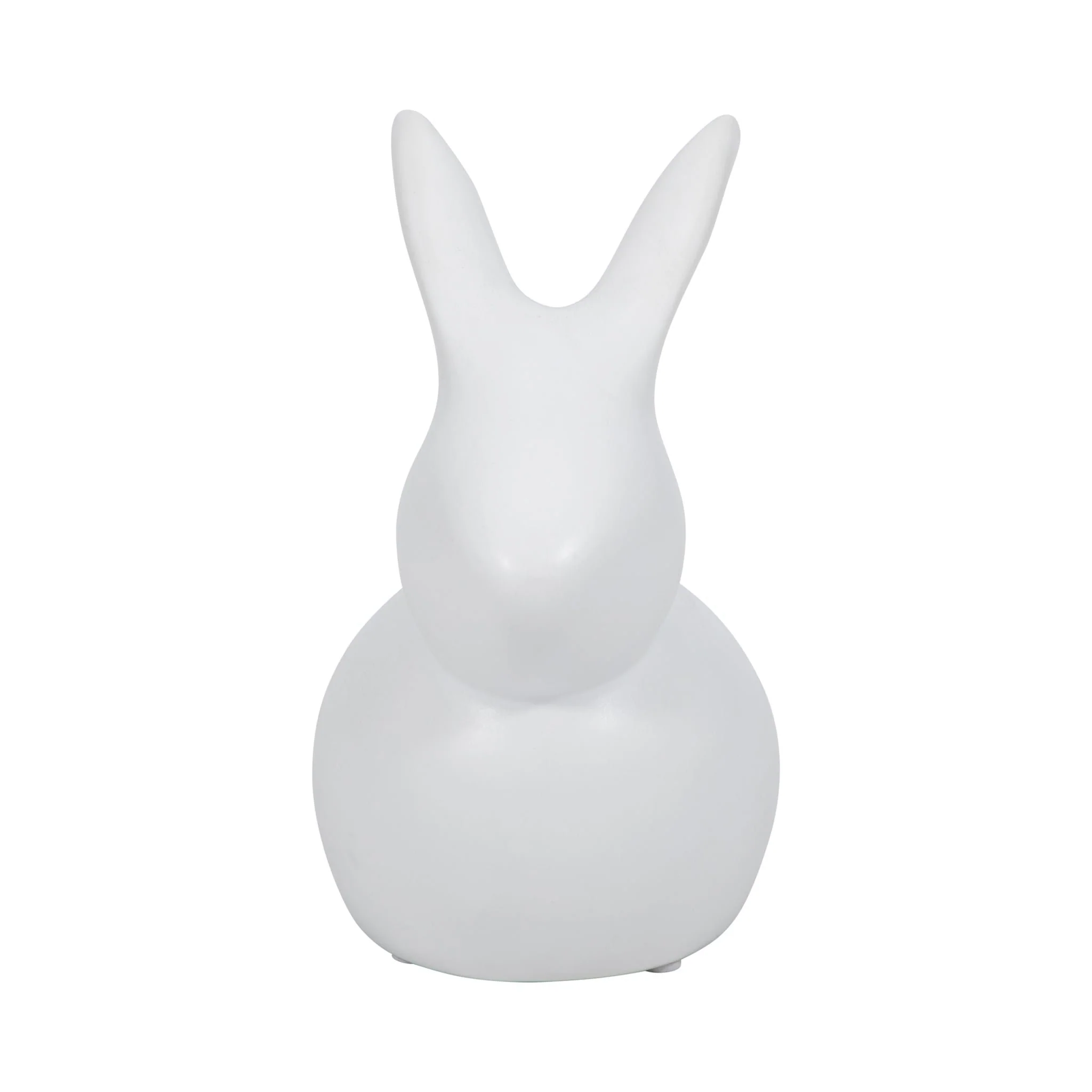 7" Modern Bunny, White - Image 3