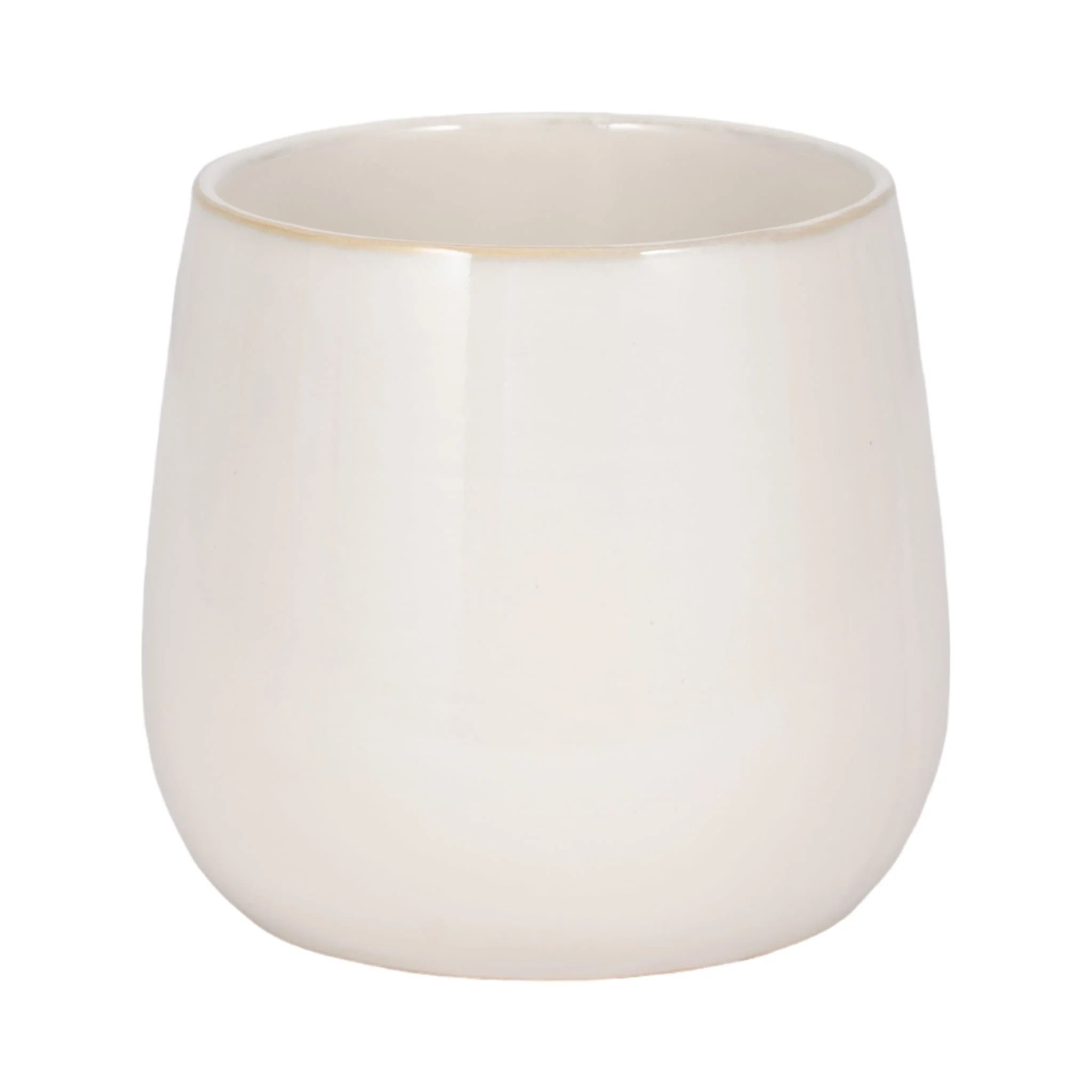 7" Mushroom Applique Planter, Ivory - Image 3