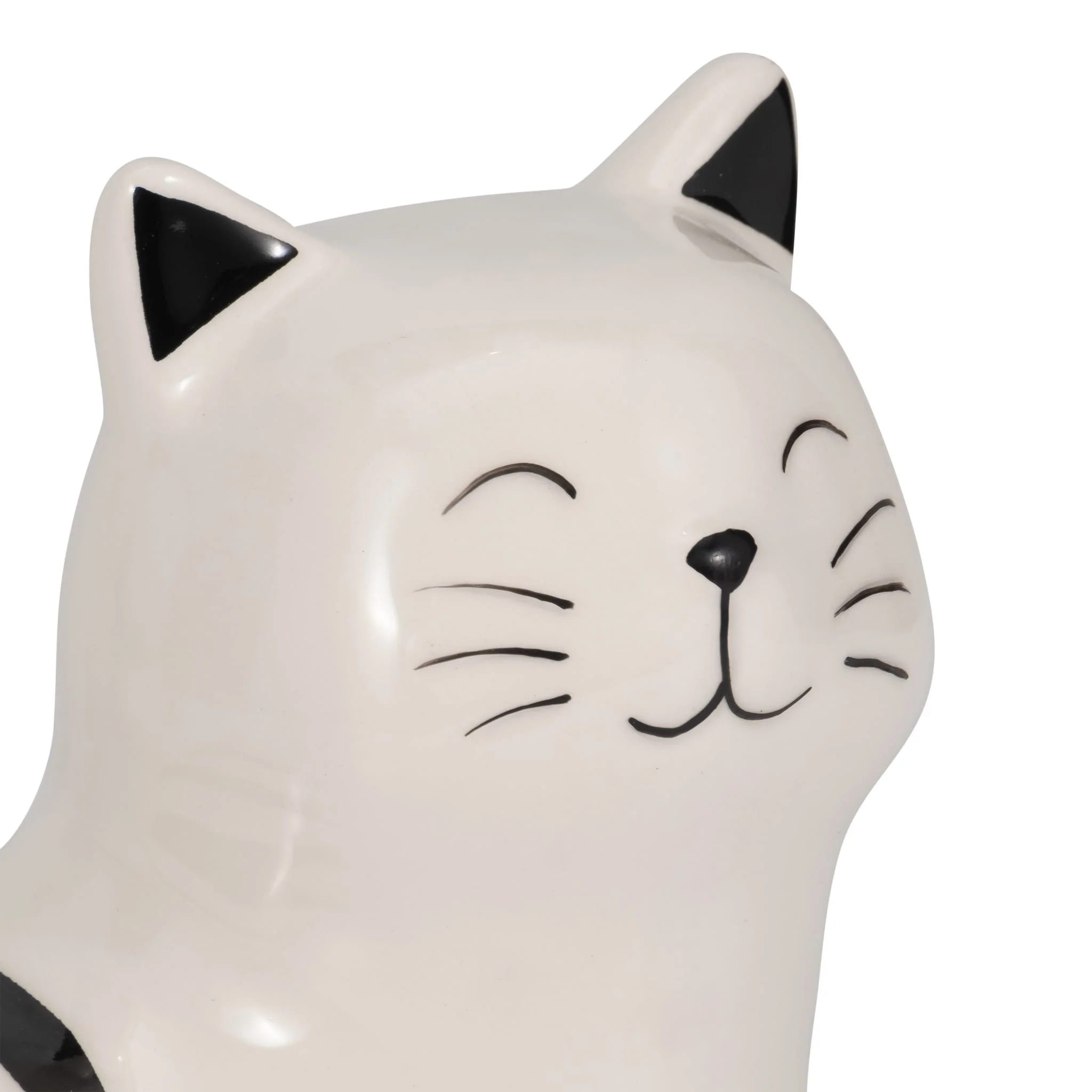 7" Standing Kitty, White/black - Image 5