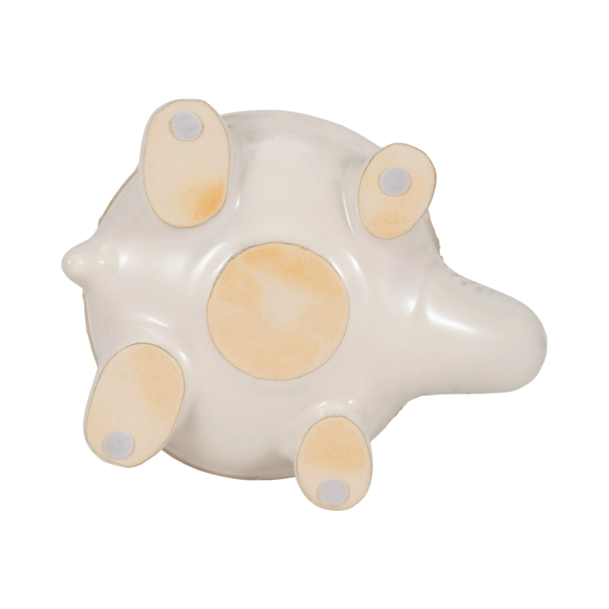 7" Turtle Planter, White - Image 8