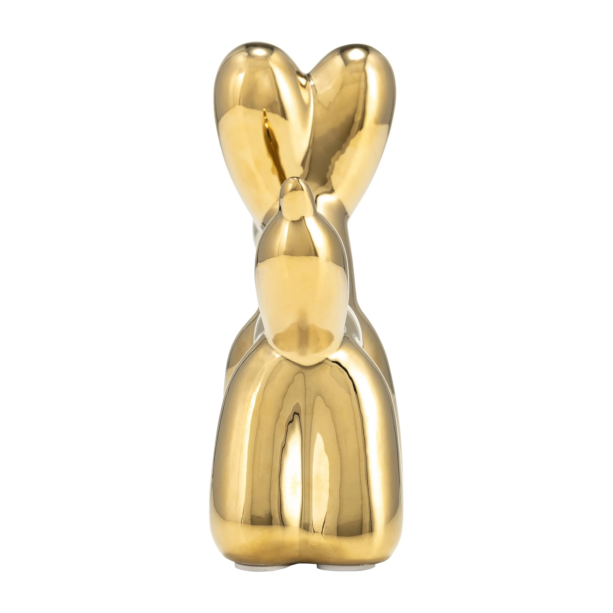 7"l Balloon Dog Animal, Gold - Image 4
