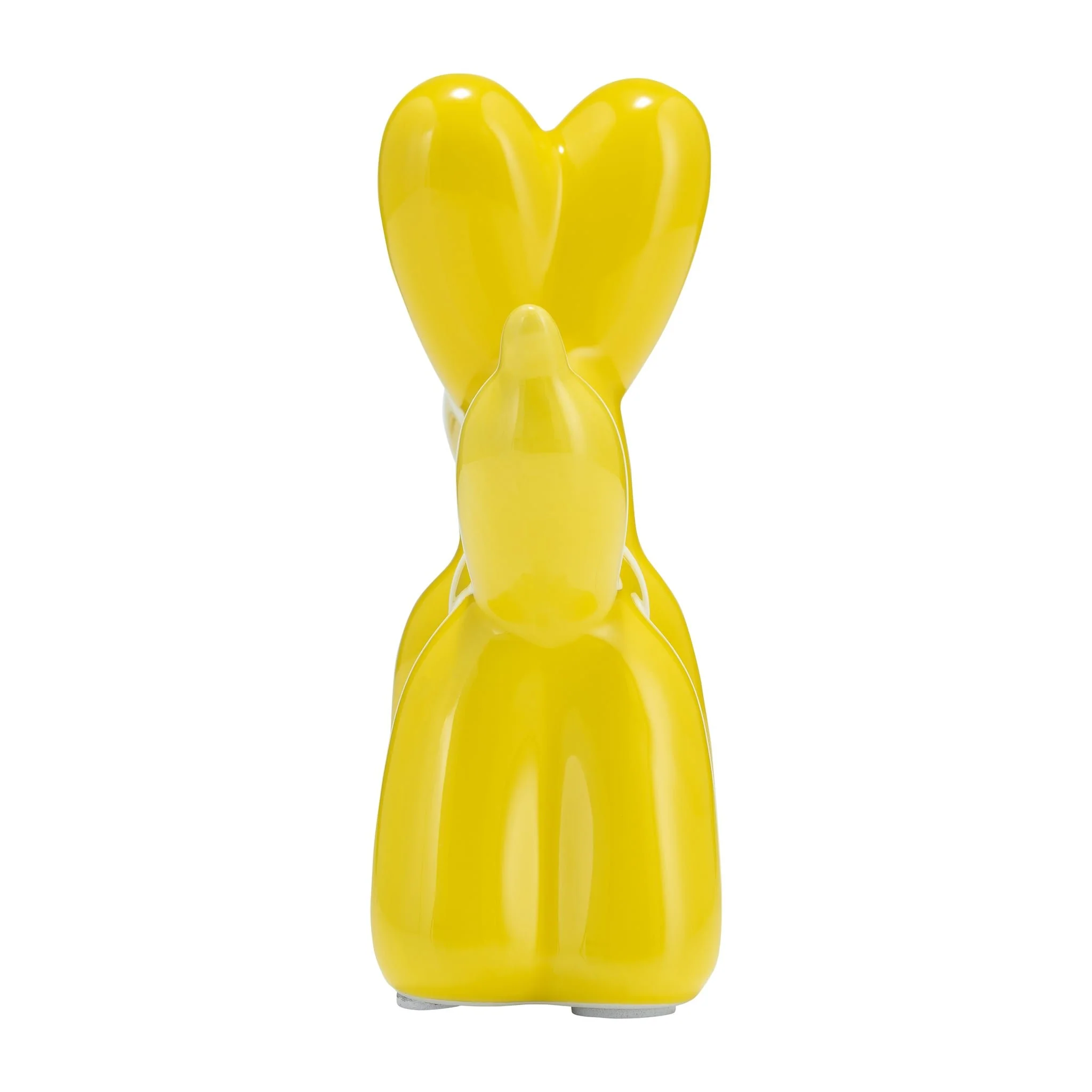 7"l Balloon Dog Animal, Yellow - Image 4