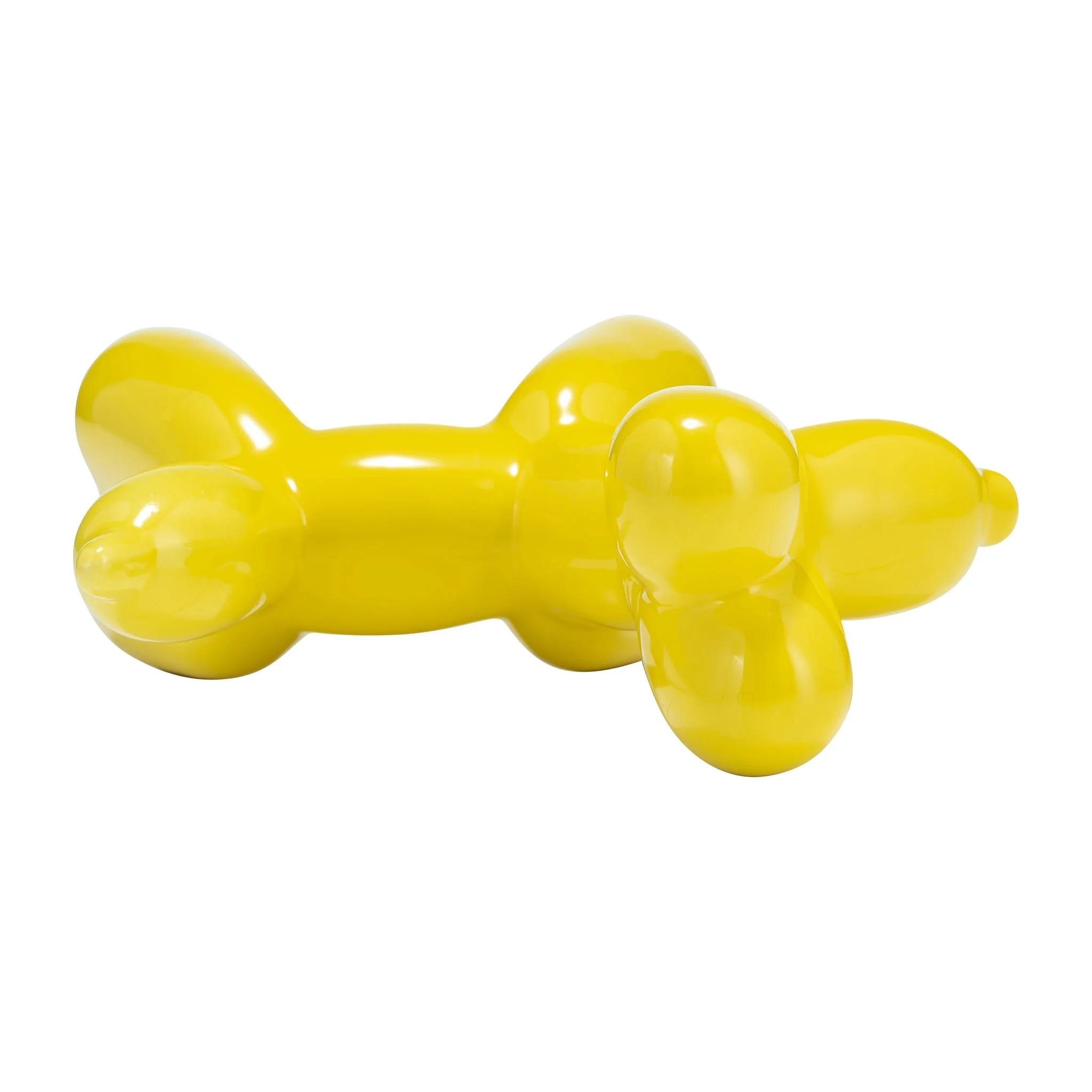 7"l Balloon Dog Animal, Yellow - Image 6