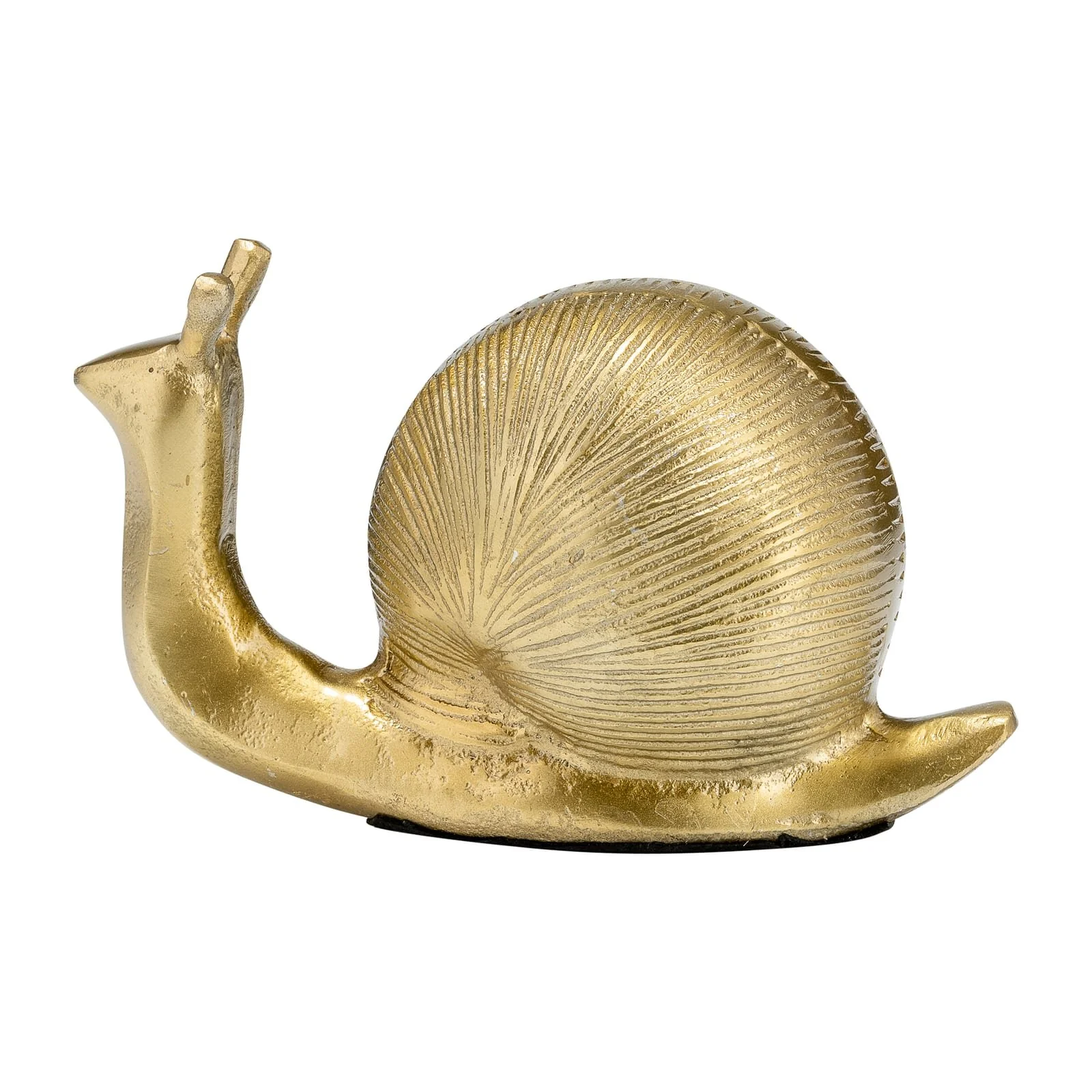 7"l Metal, Deco Snail, Gold - Image 3