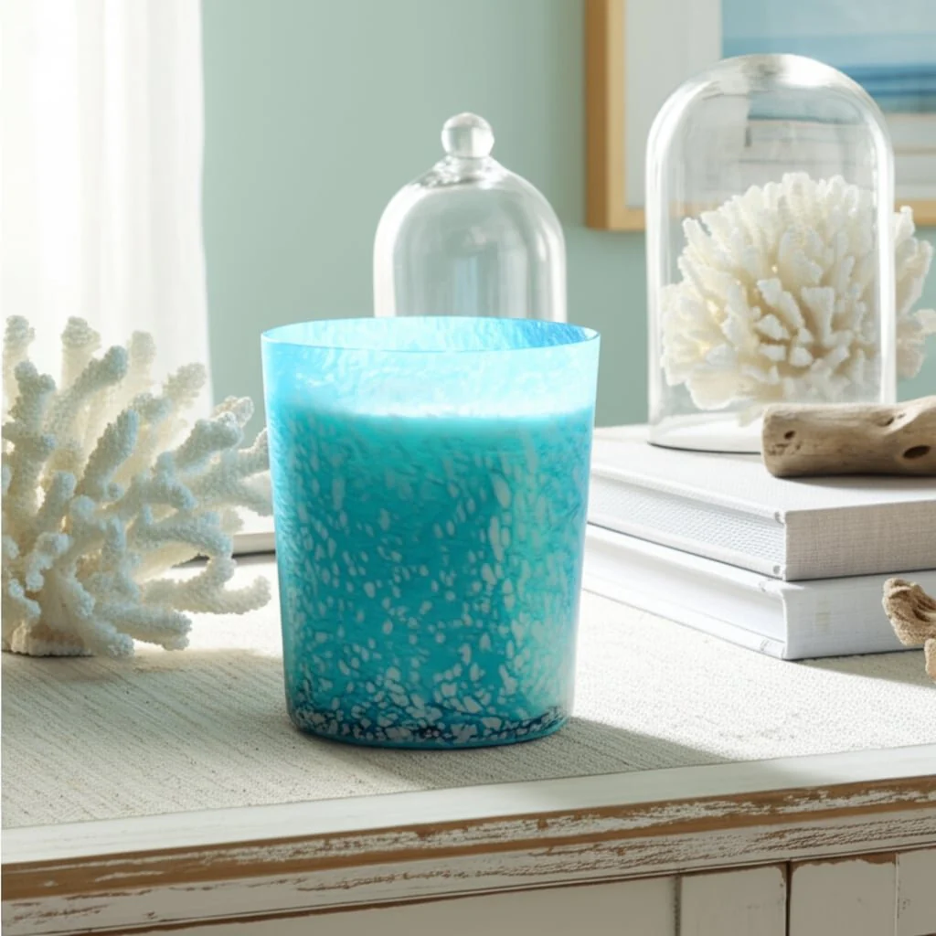 7x9" 105 Oz Wood Sage & Sea Salt Speckle Candle, B - Image 10